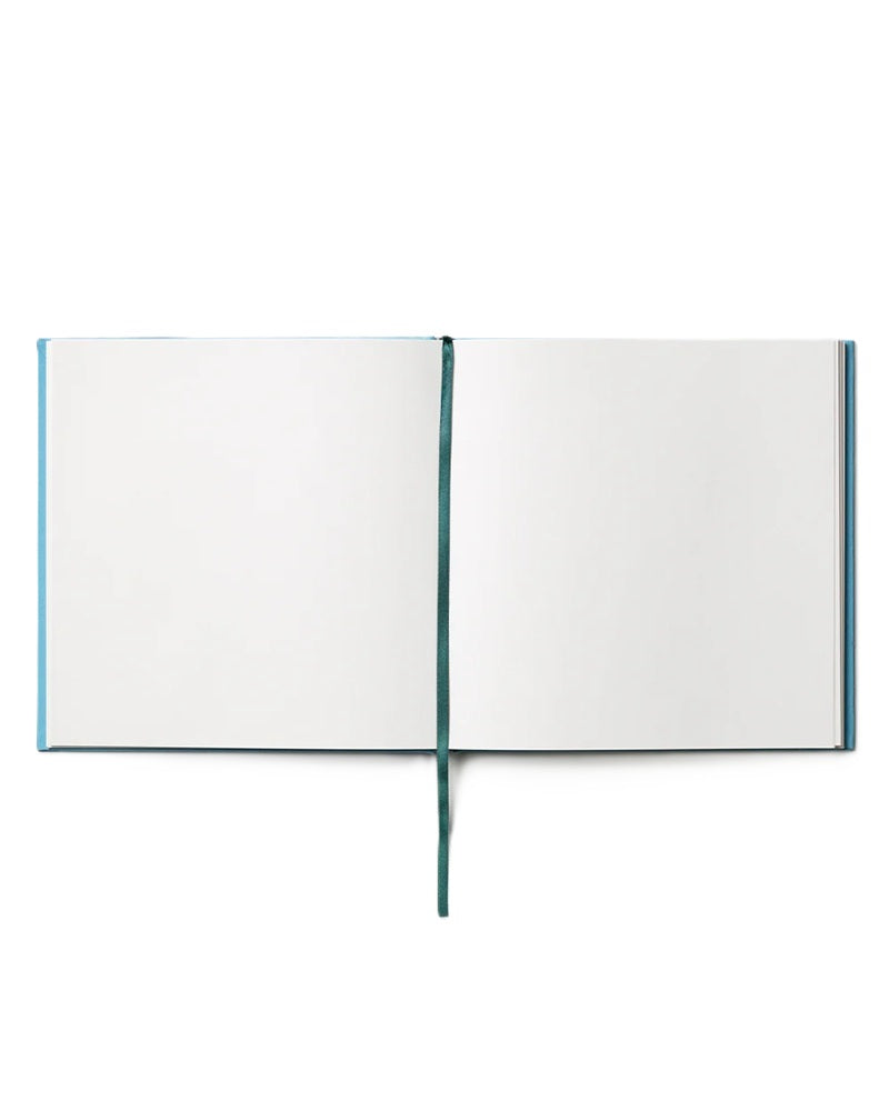 Gästebuch BE MY GUEST grün mit blau
