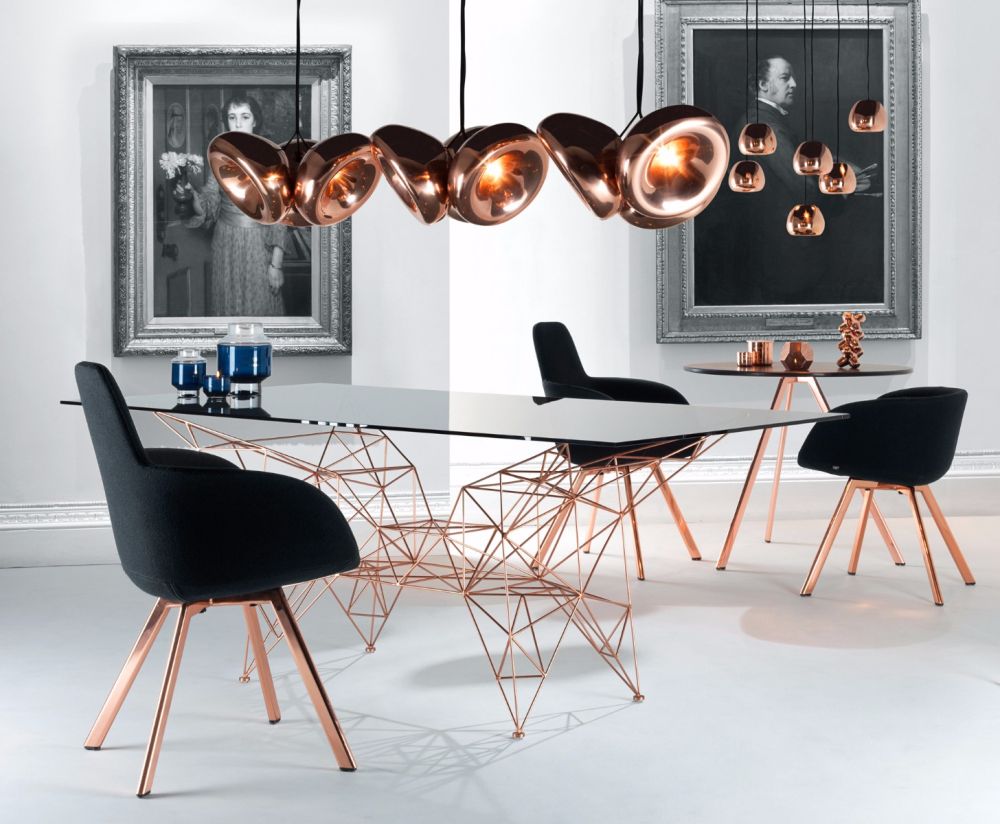 VOID pendant lamp copper