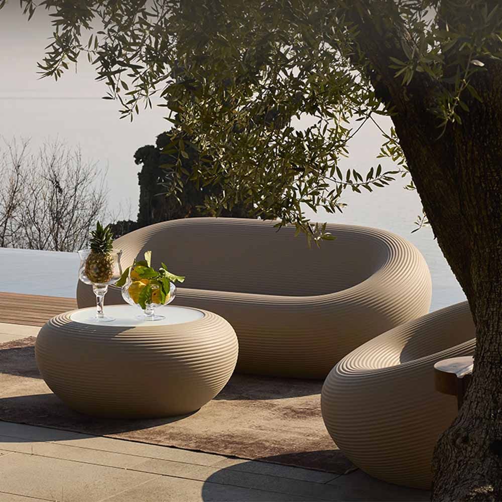 Sofa zewnętrzna NAMI ciepły szary