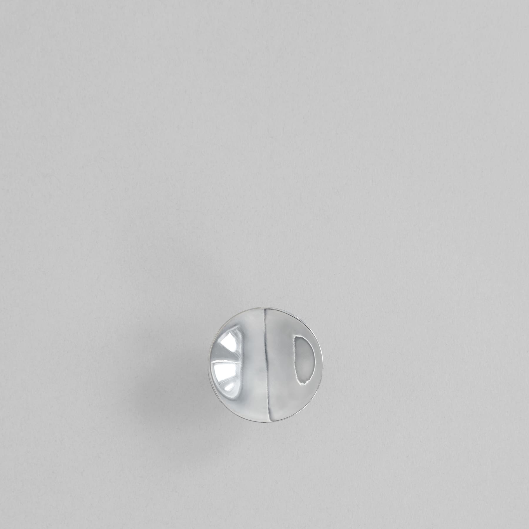 Glanzend zilveren HIHAT-knoppen