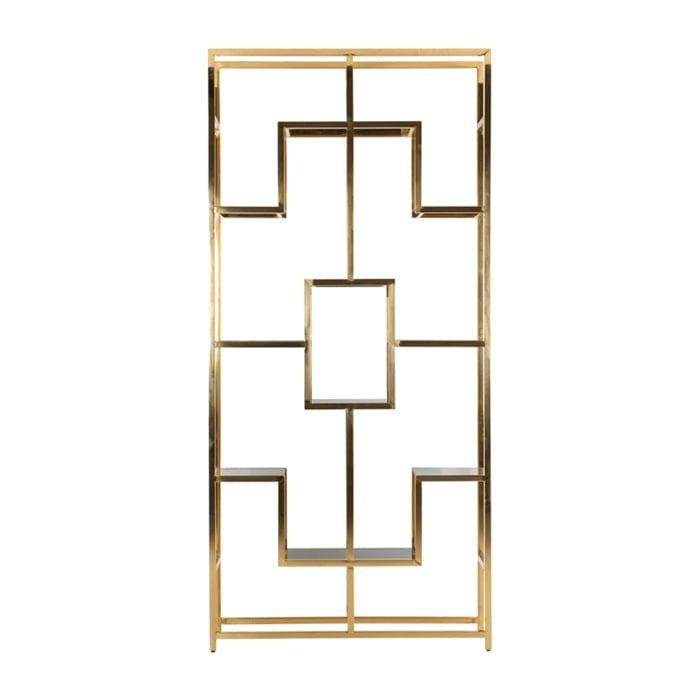 Regał FLORENCE złoty Richmond Interiors    Eye on Design