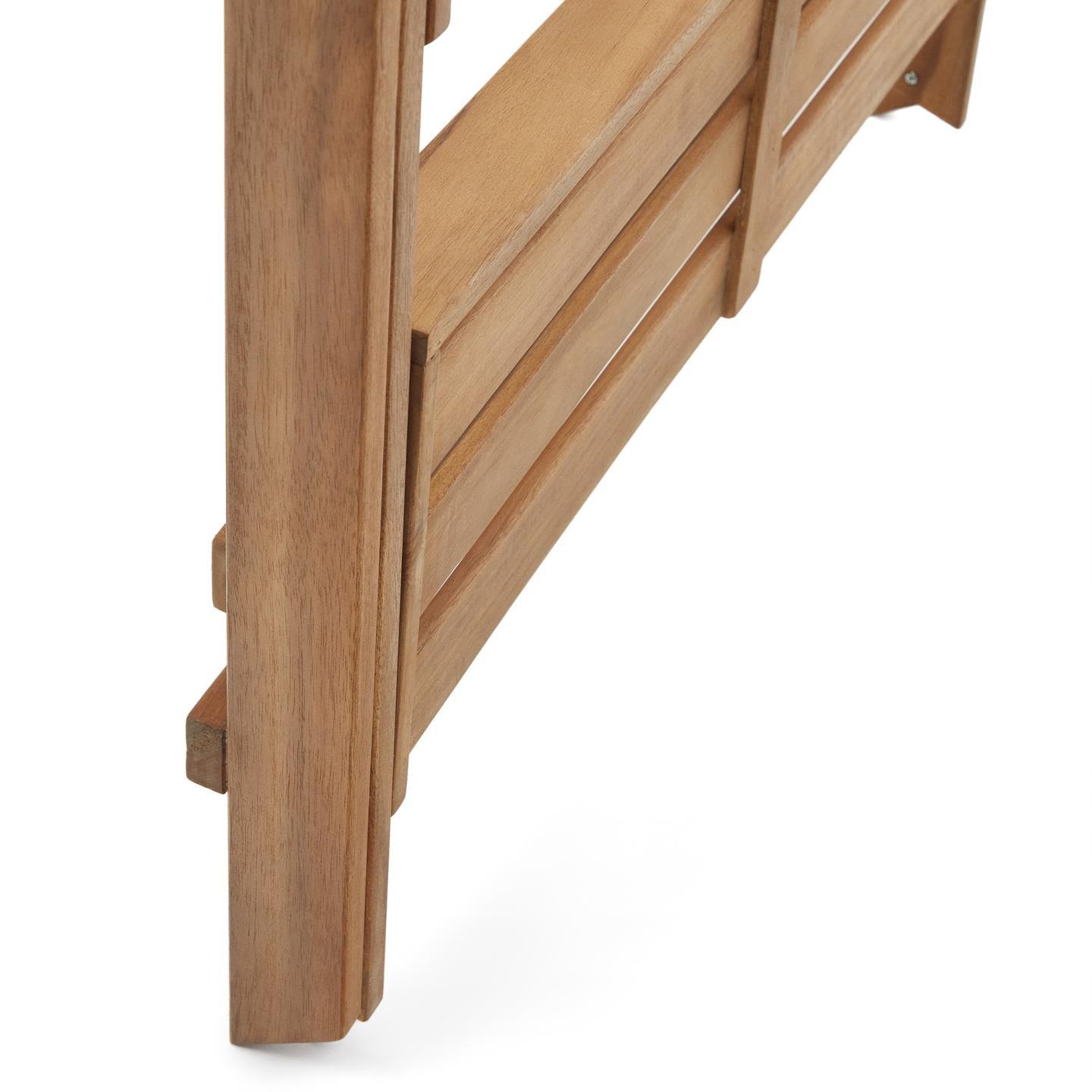 Regał ogrodowy jednostronny VICTORA lite drewno akacjowe La Forma    Eye on Design