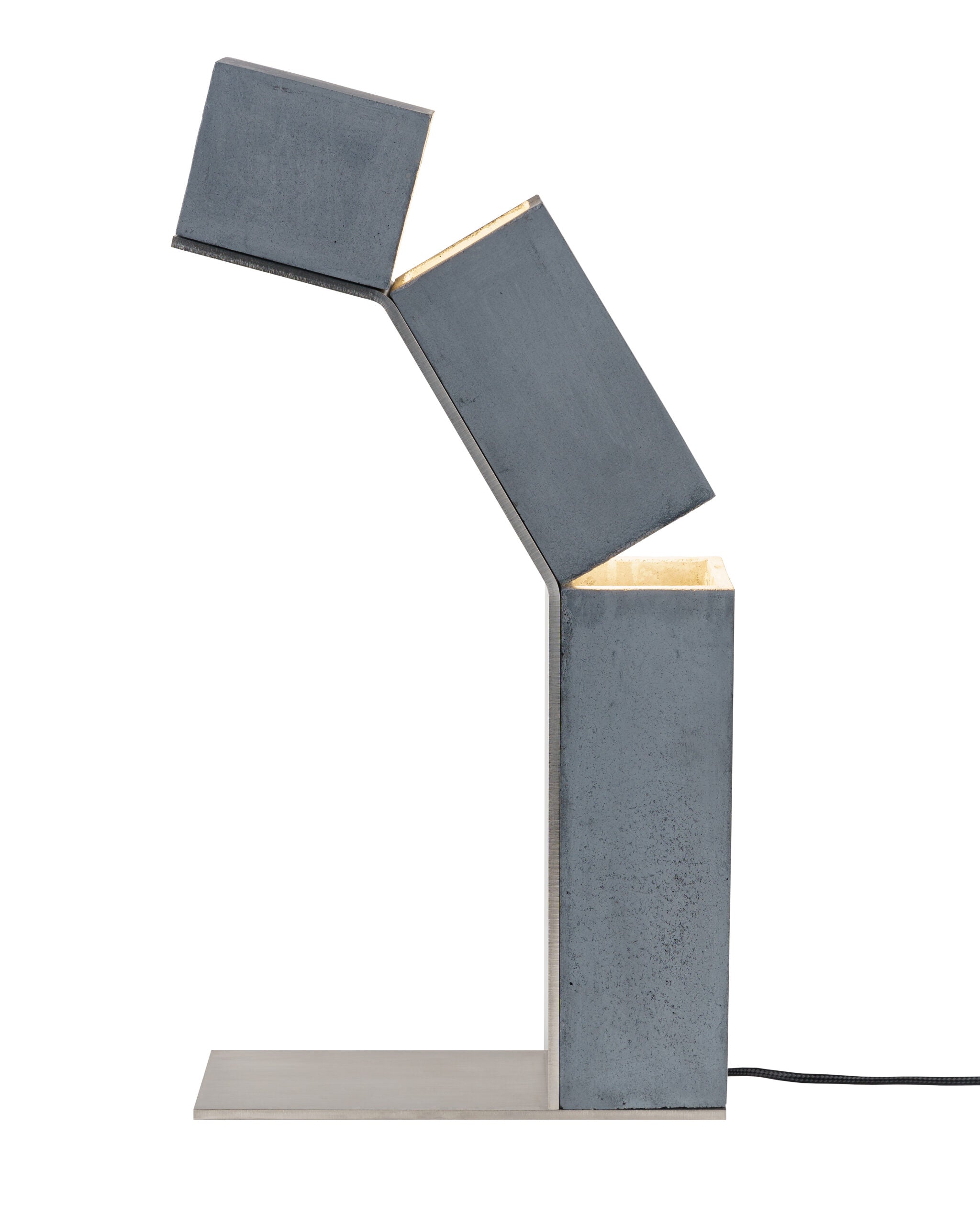 ROBOT concrete table lamp