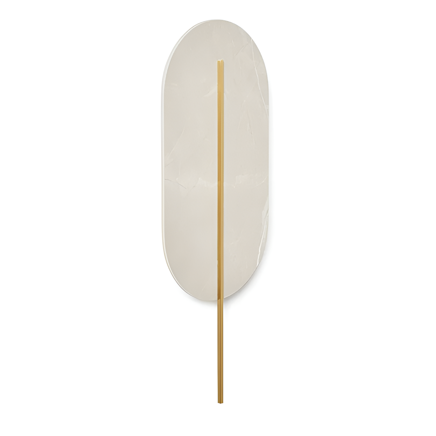 ROKKE STONE beige quartz sintered stone wall lamp