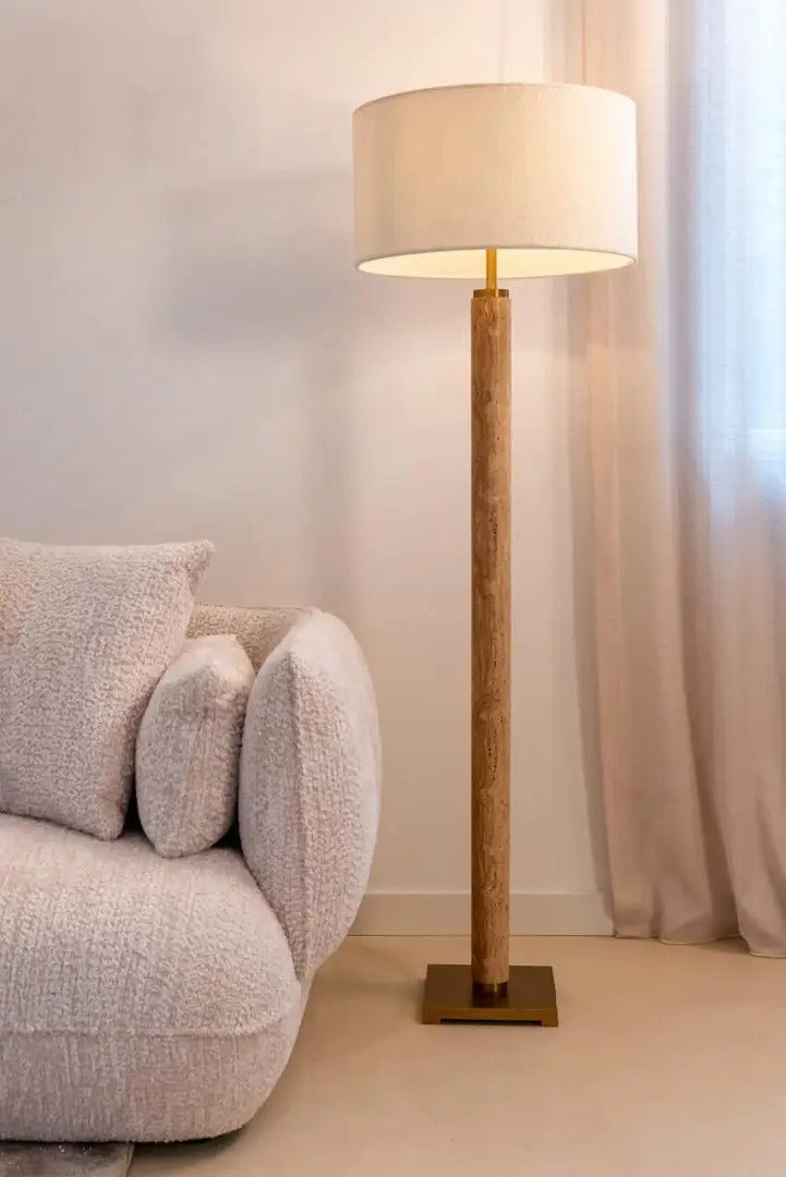 LOREN brown floor lamp