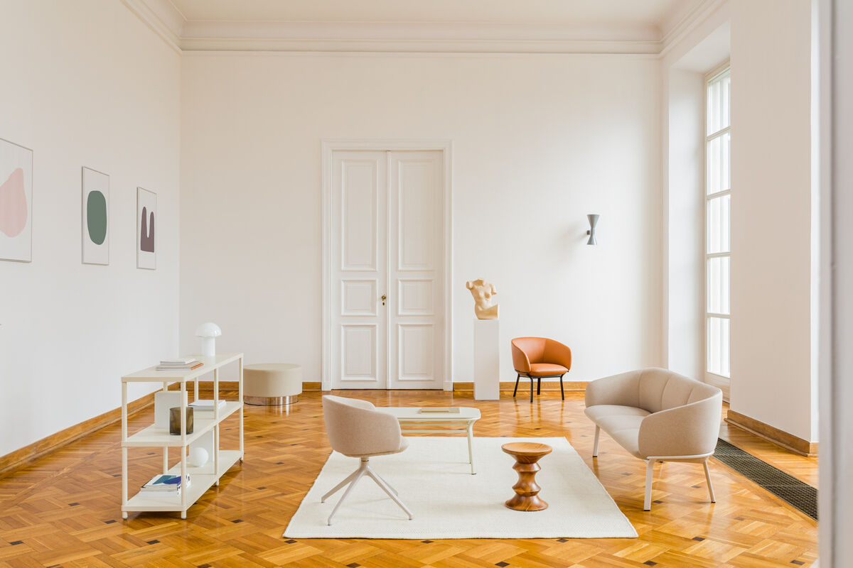 Krzesło obrotowe GRACE aluminiowa podstawa - kolor do wyboru [Milena] MDD    Eye on Design