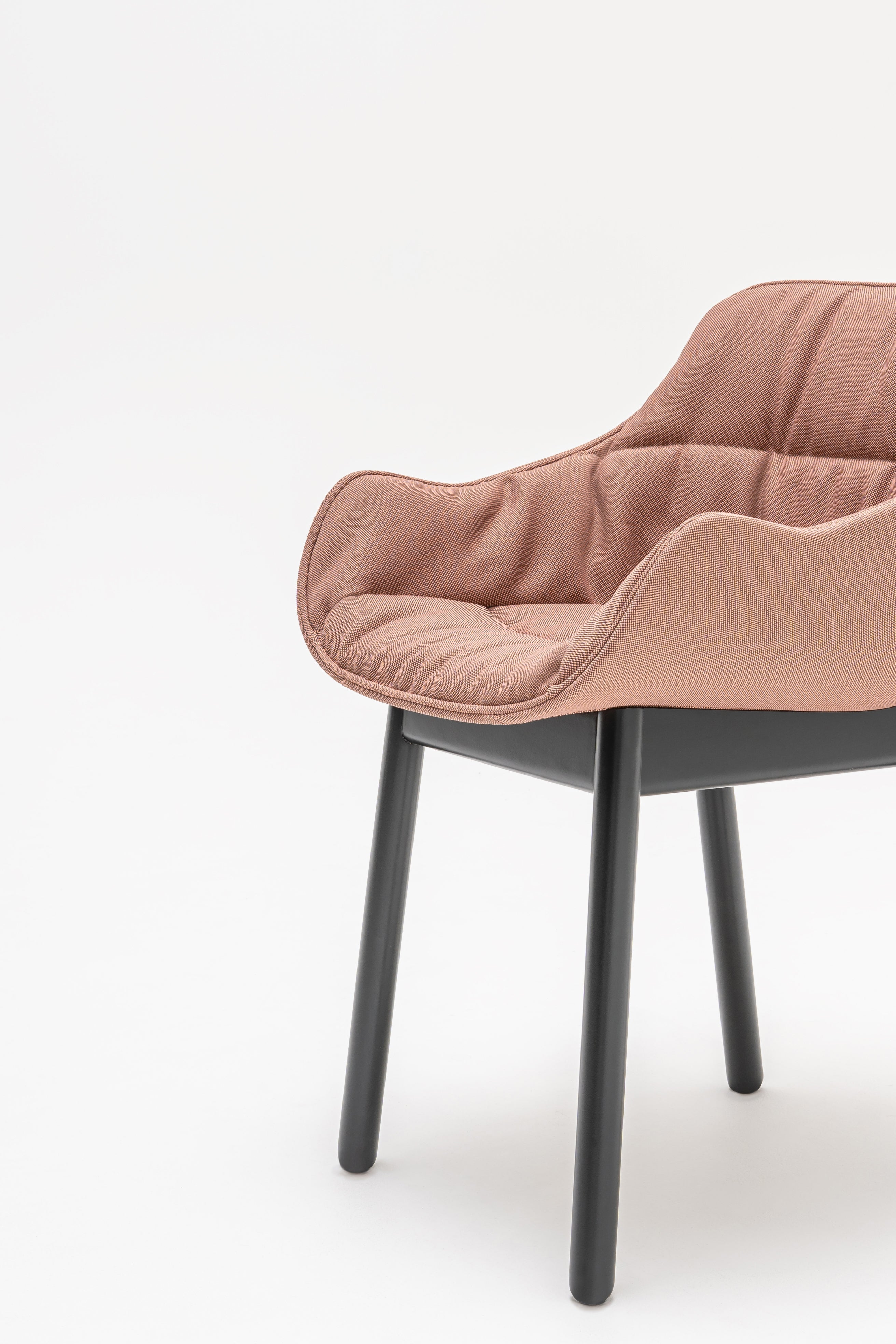 Stoel BALTIC SOFT DUO houten basis