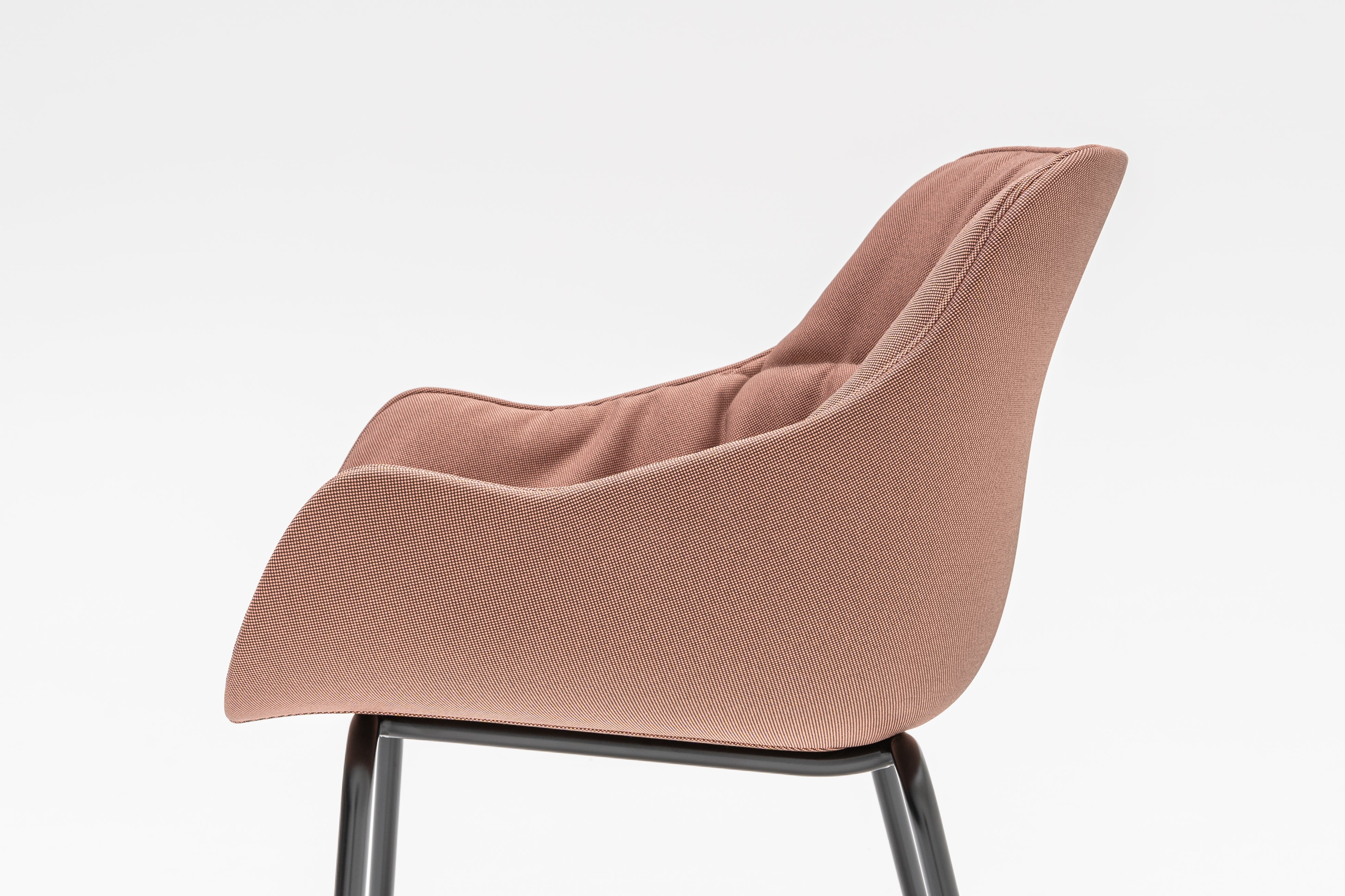 Stoel BALTIC SOFT DUO metalen basis