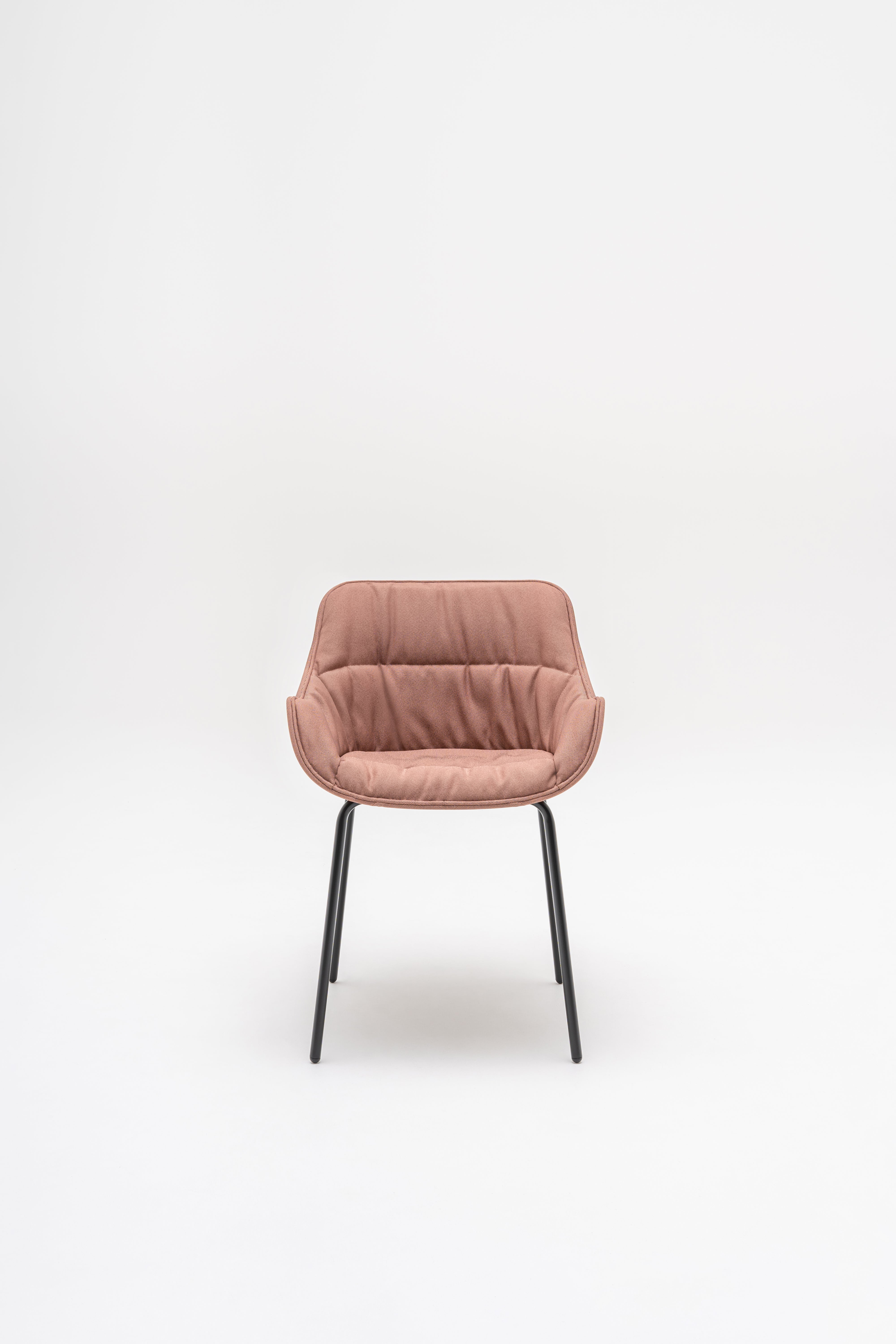 Stoel BALTIC SOFT DUO metalen basis