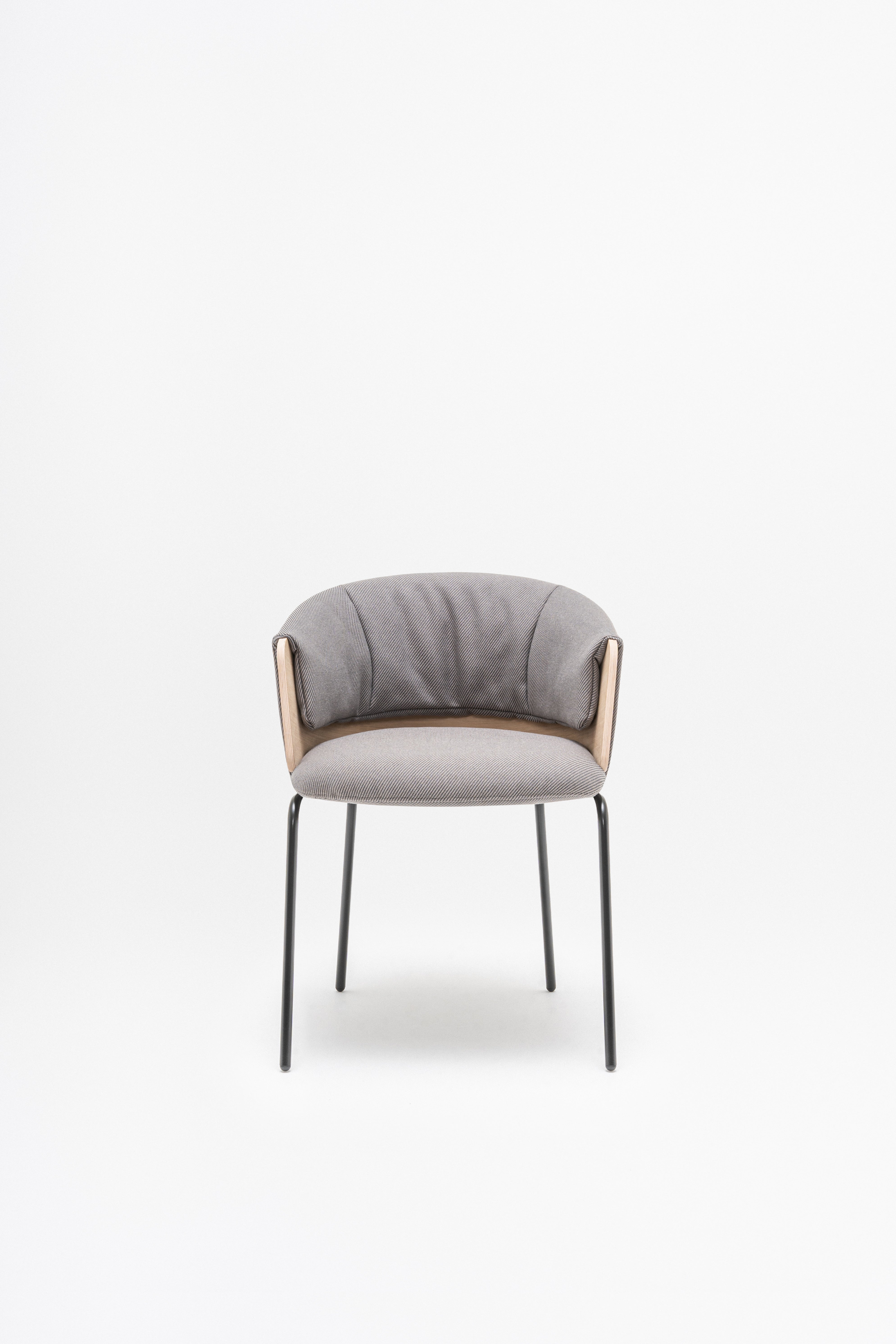 Krzesło COLLAR metalowa podstawa