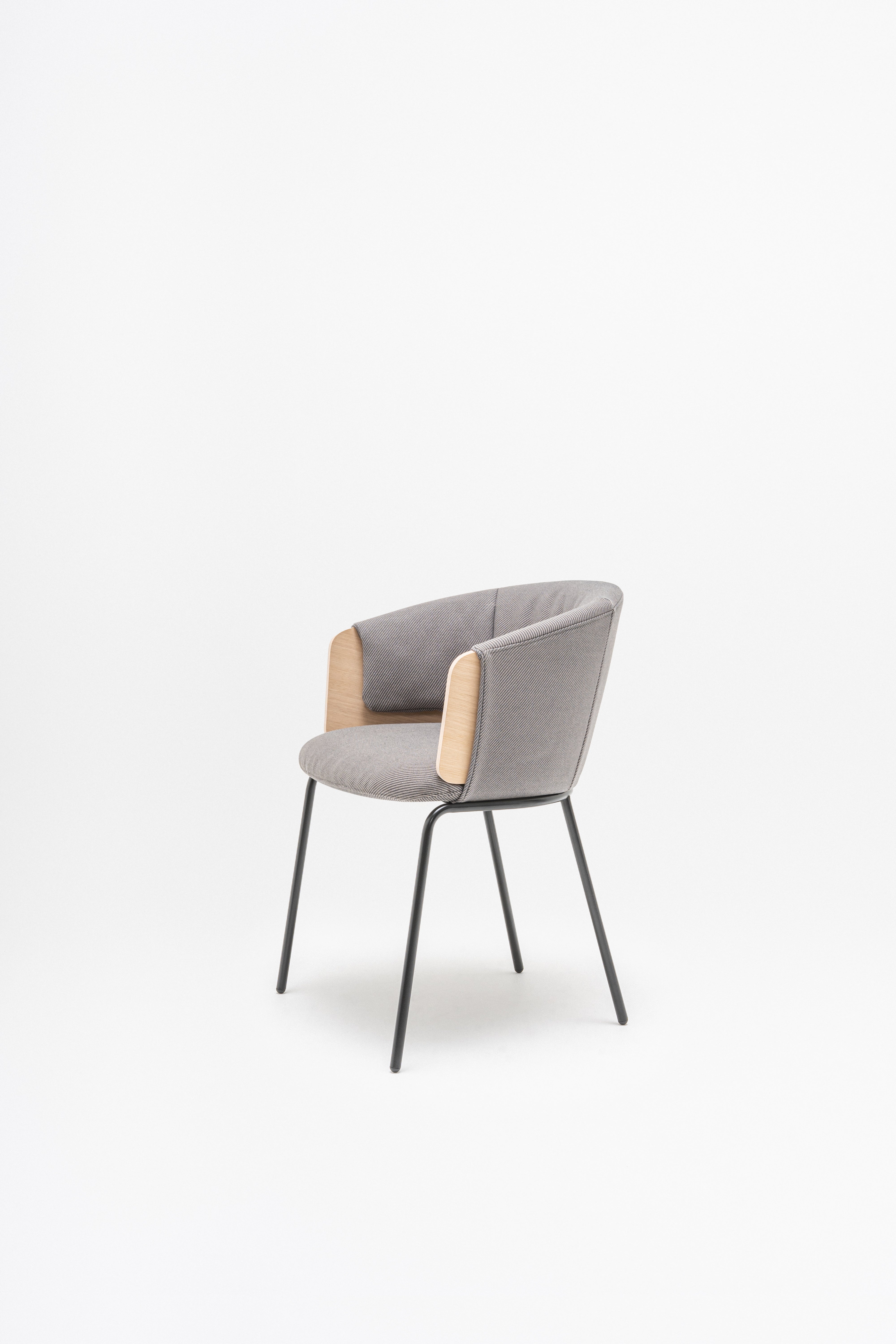 Krzesło COLLAR metalowa podstawa