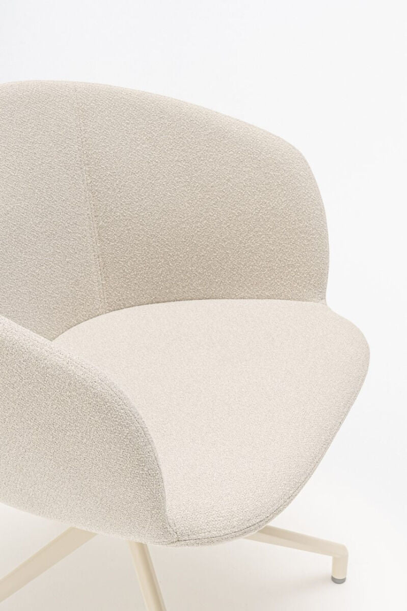 Krzesło obrotowe GRACE aluminiowa podstawa - kolor do wyboru [Milena] MDD    Eye on Design