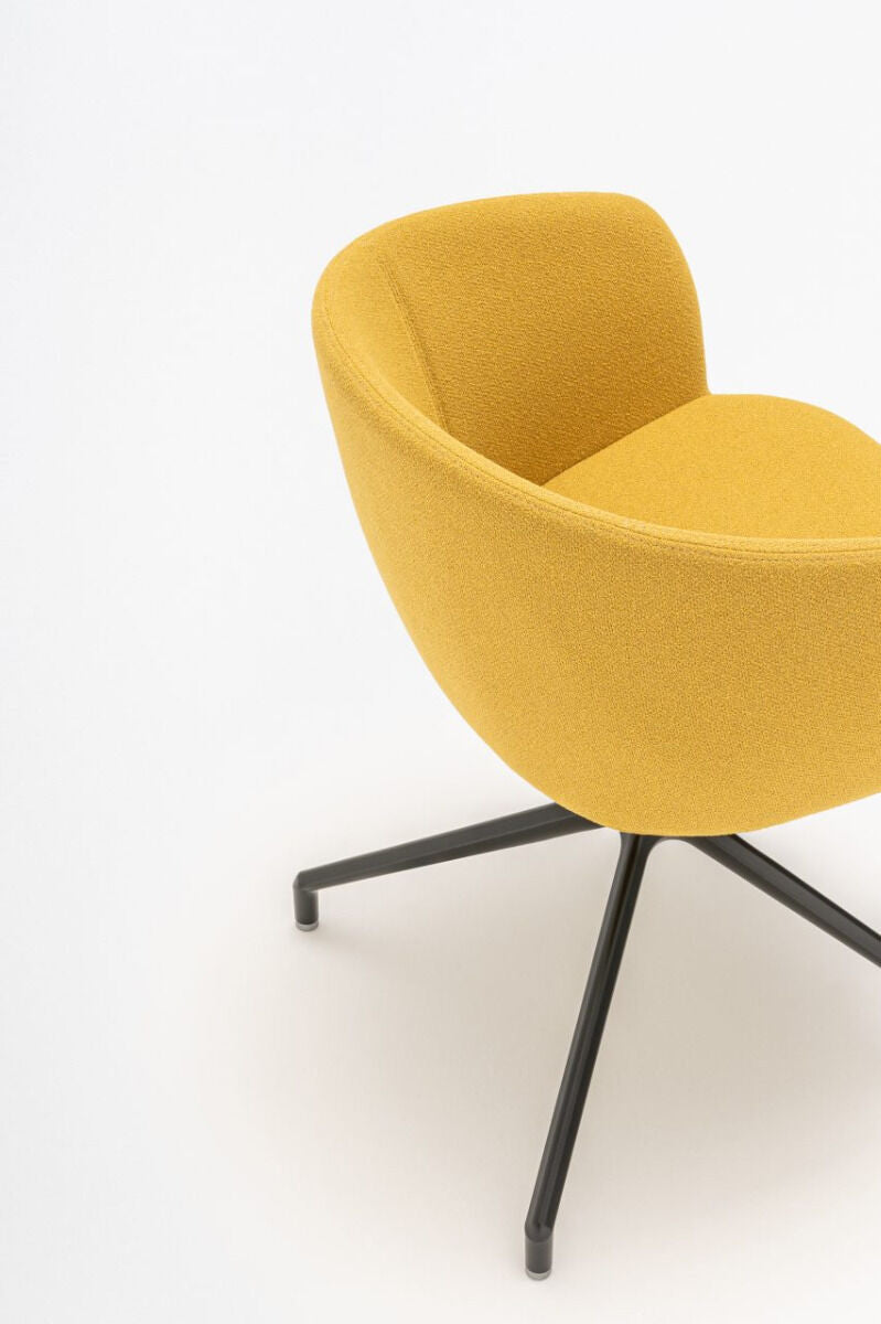 Krzesło obrotowe GRACE aluminiowa podstawa - kolor do wyboru [Milena] MDD    Eye on Design