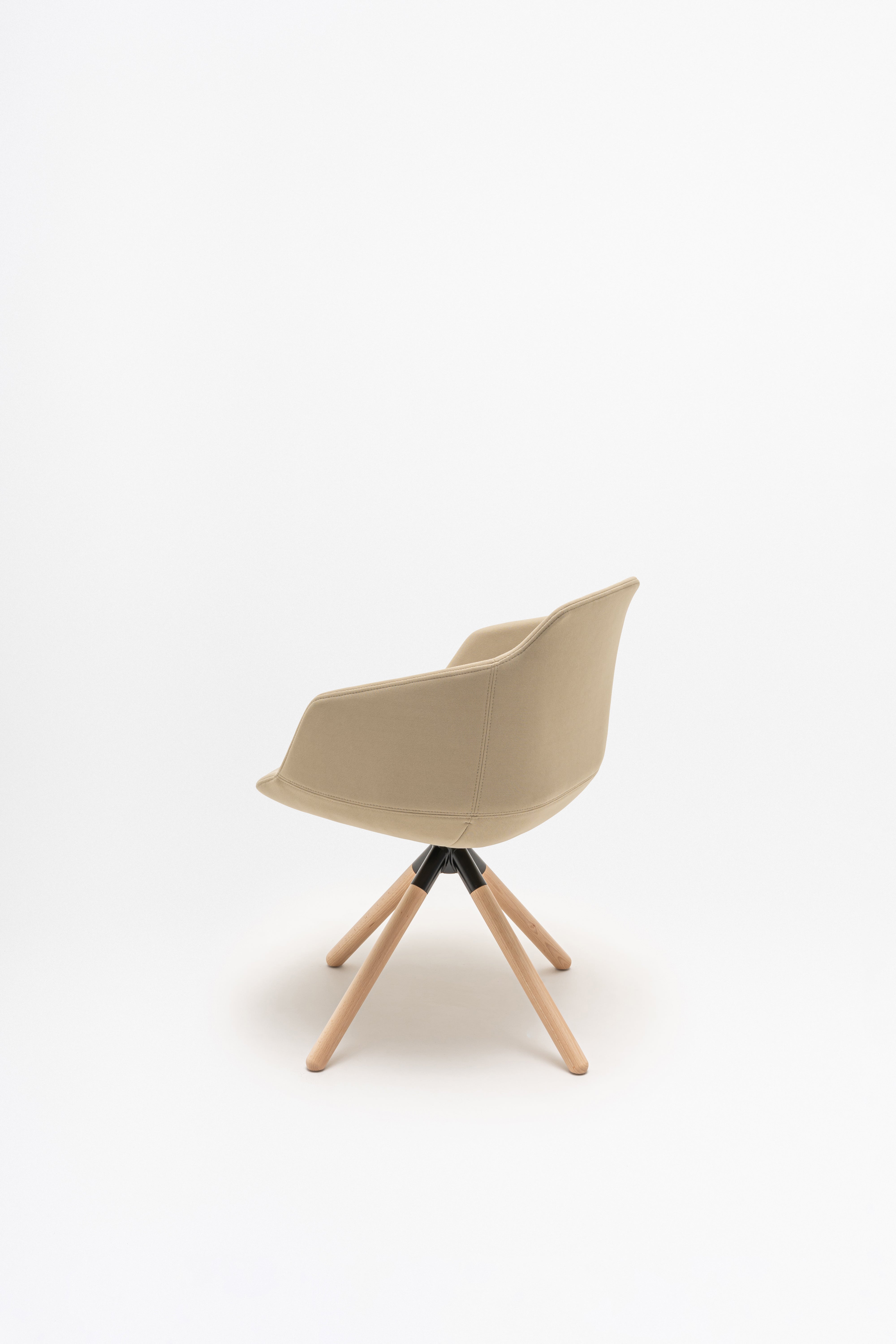 Office chair Ultra wooden base