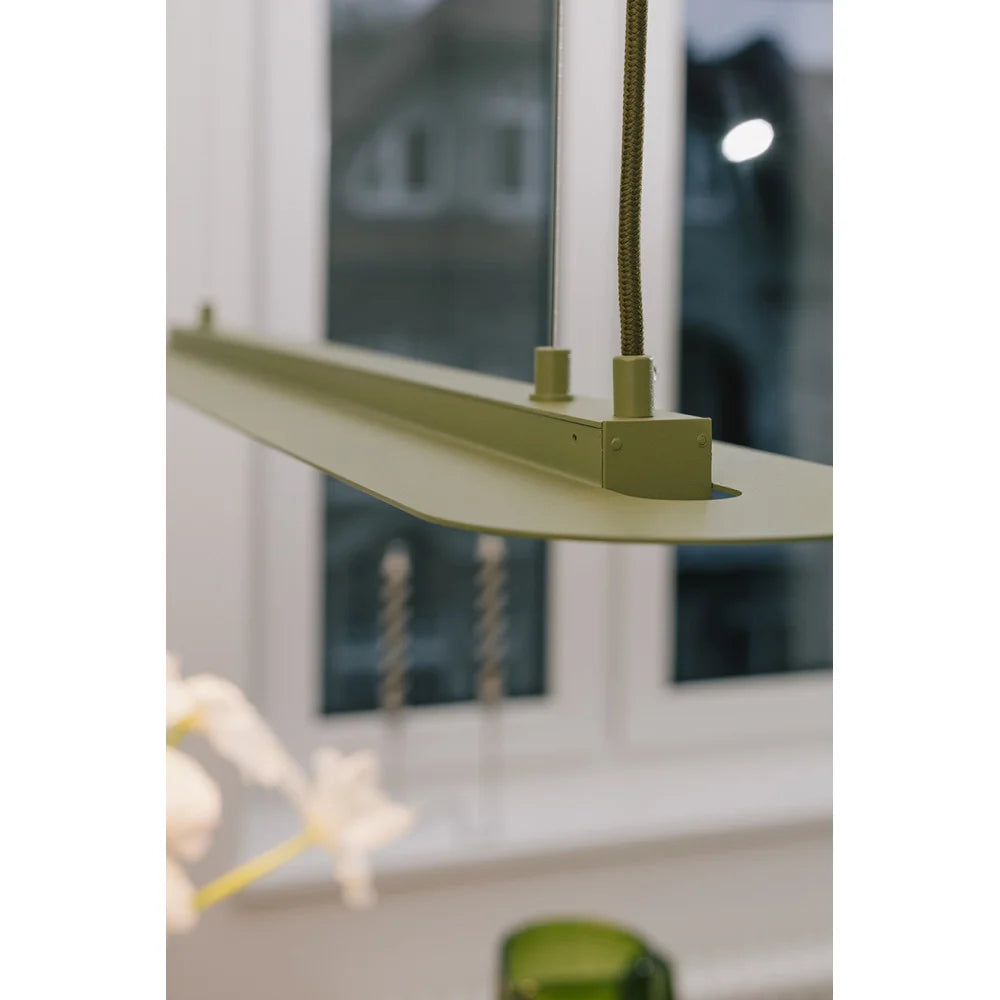 SENKEI pendant lamp in red-orange