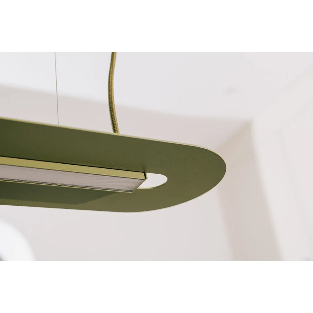 SENKEI pendant lamp in red-orange