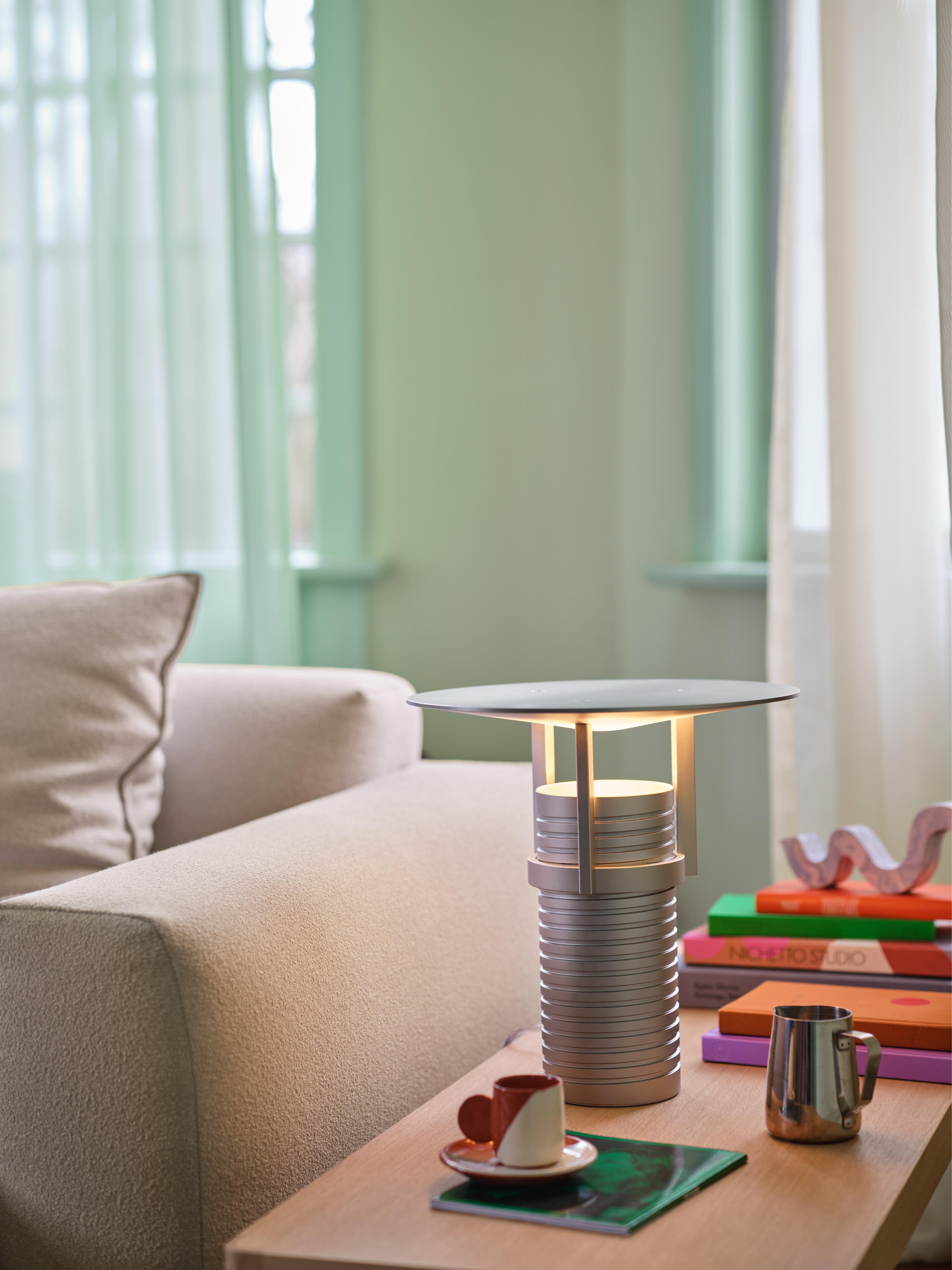 Table Lamp SET Aluminium