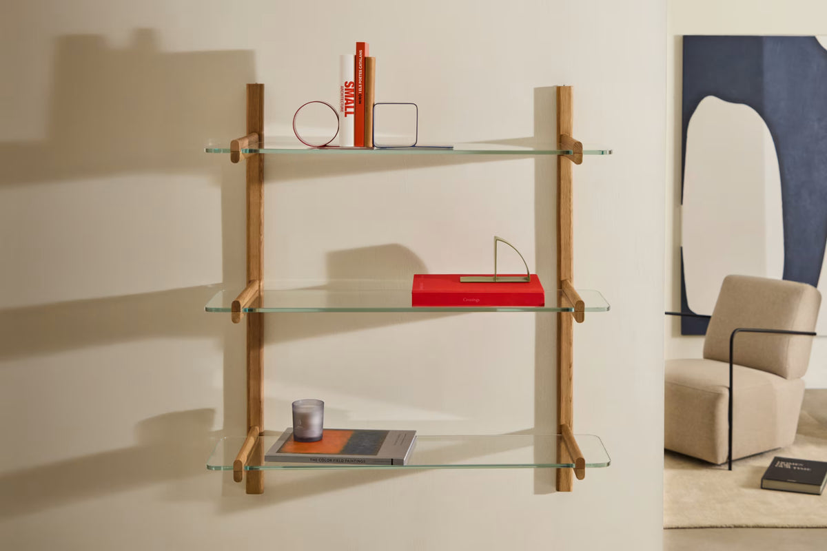 Boekenkast SITRA lite eikenhout