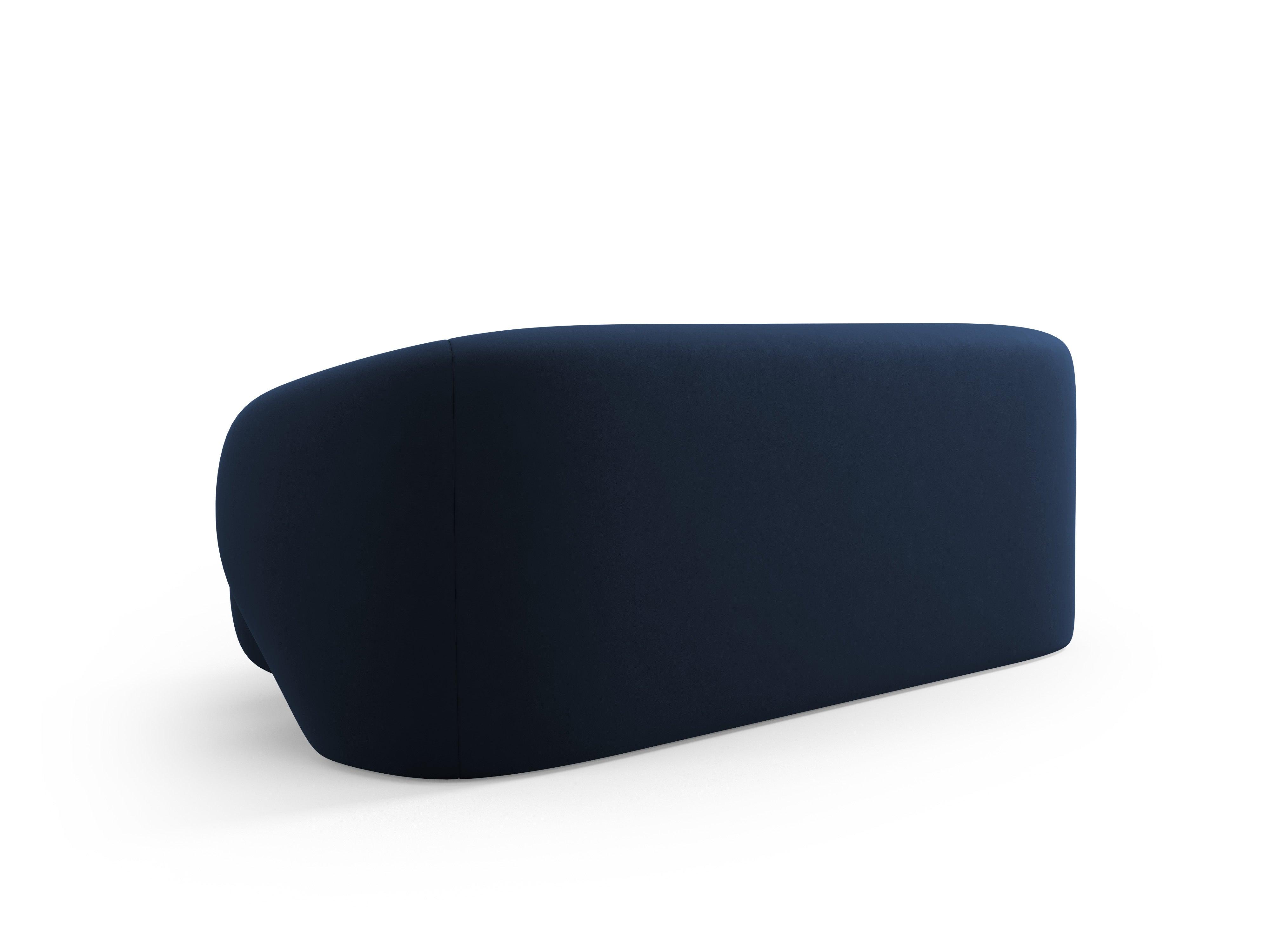 Sofa 2-osobowa aksamitna CAMDEN granat królewski Cosmopolitan Design    Eye on Design