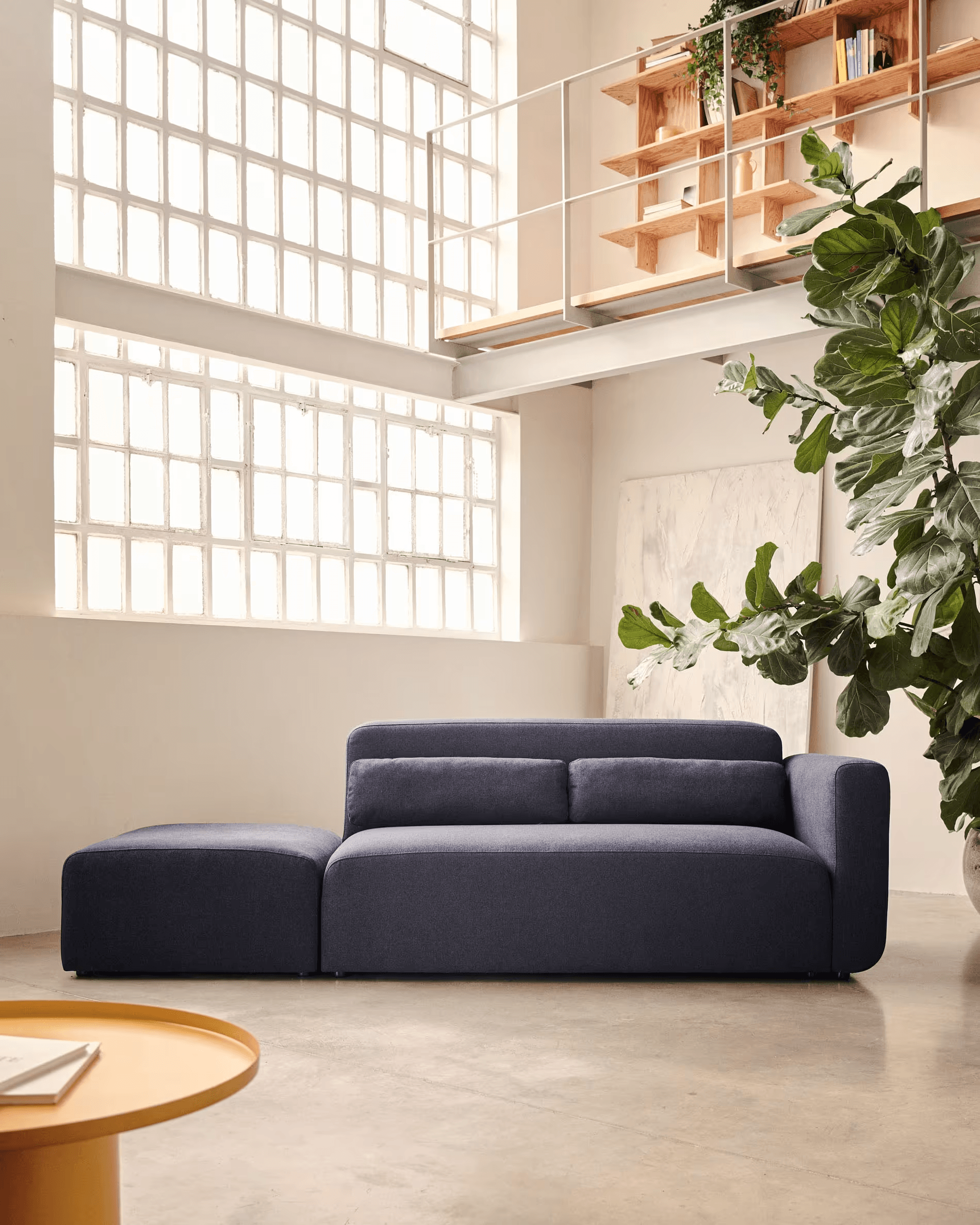 Sofa modułowa NEOM - puf niebieski – Kave Home