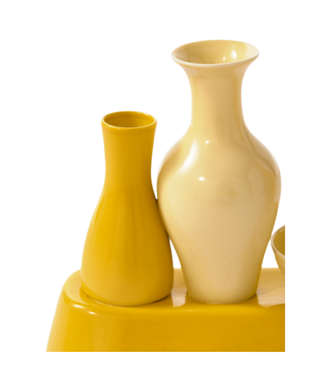 SHANGHAI vase yellow