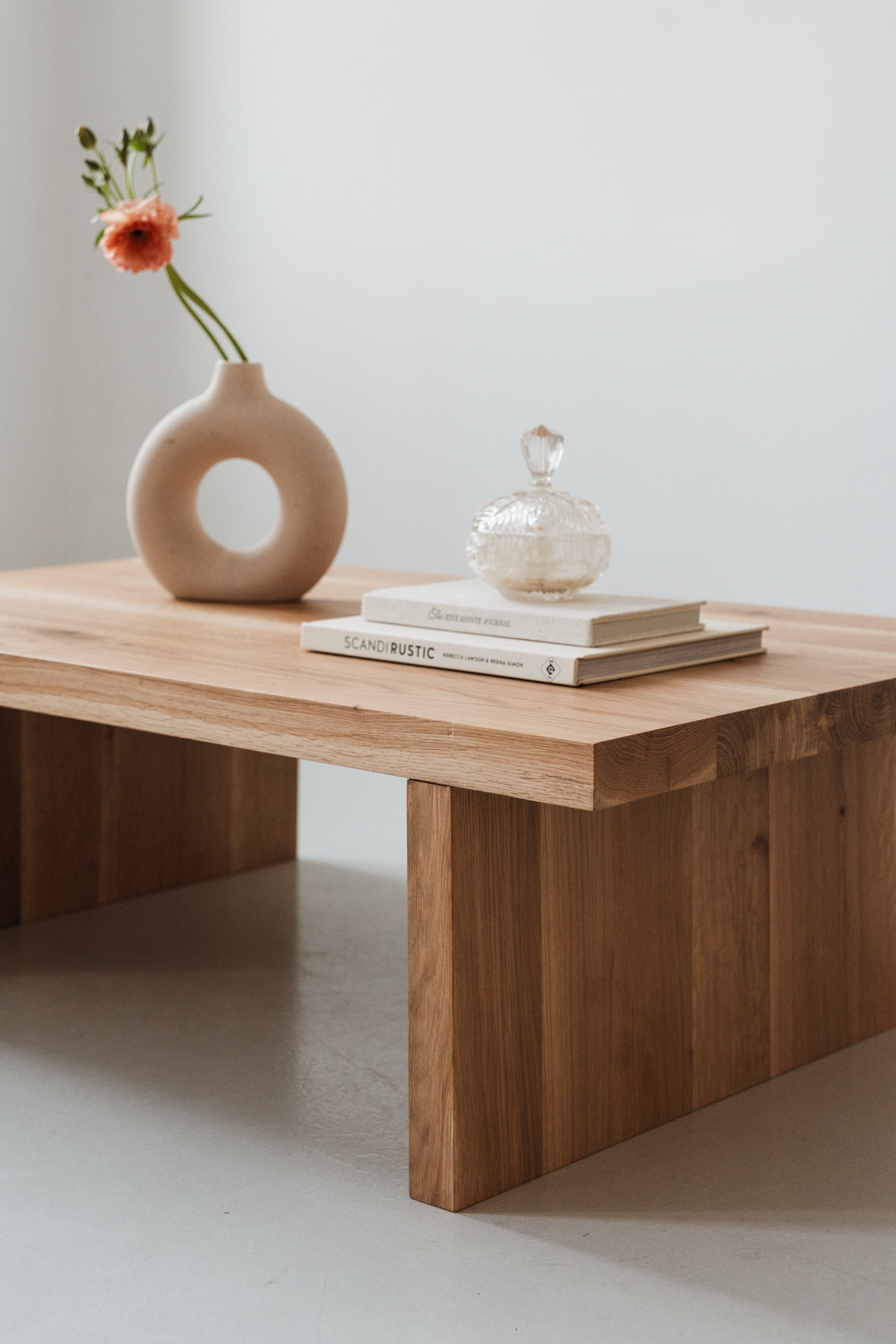 Salontafel STEVE eikenhout