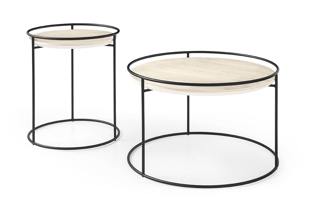 Stolik boczny ATOLLO czarna podstawa Calligaris    Eye on Design