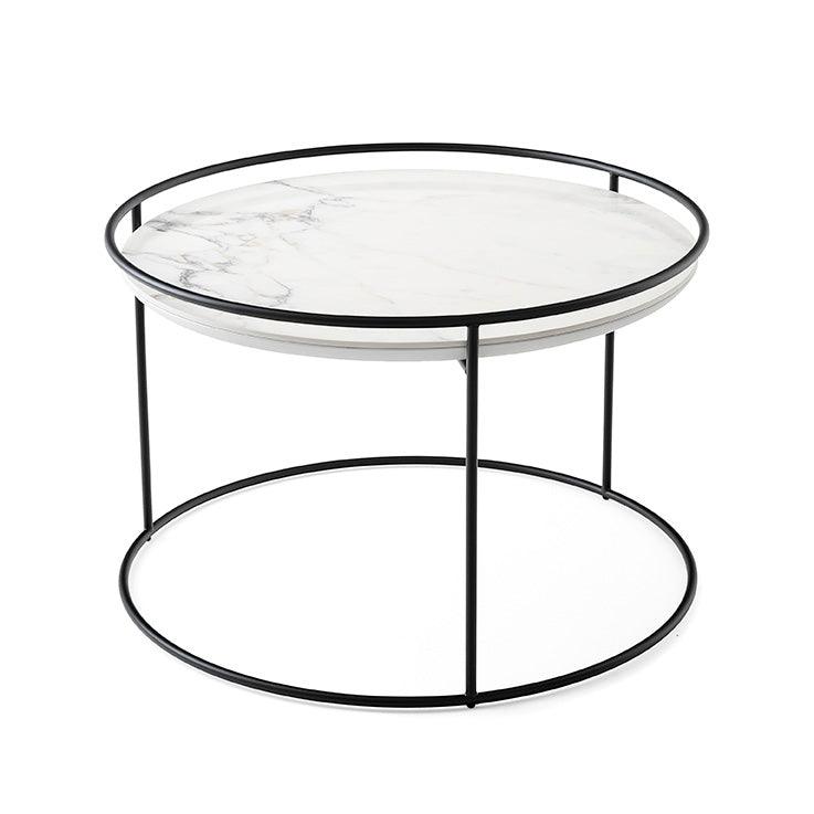 Stolik boczny ATOLLO czarna podstawa Calligaris    Eye on Design