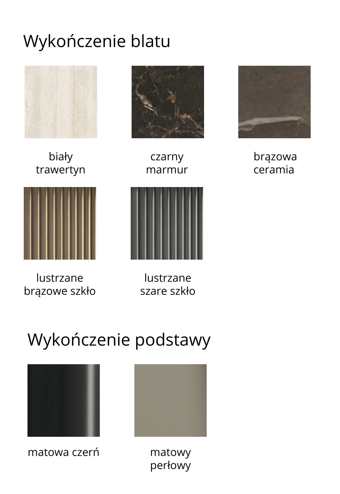 Stolik boczny RENEE biały trawertyn – szkło, Calligaris