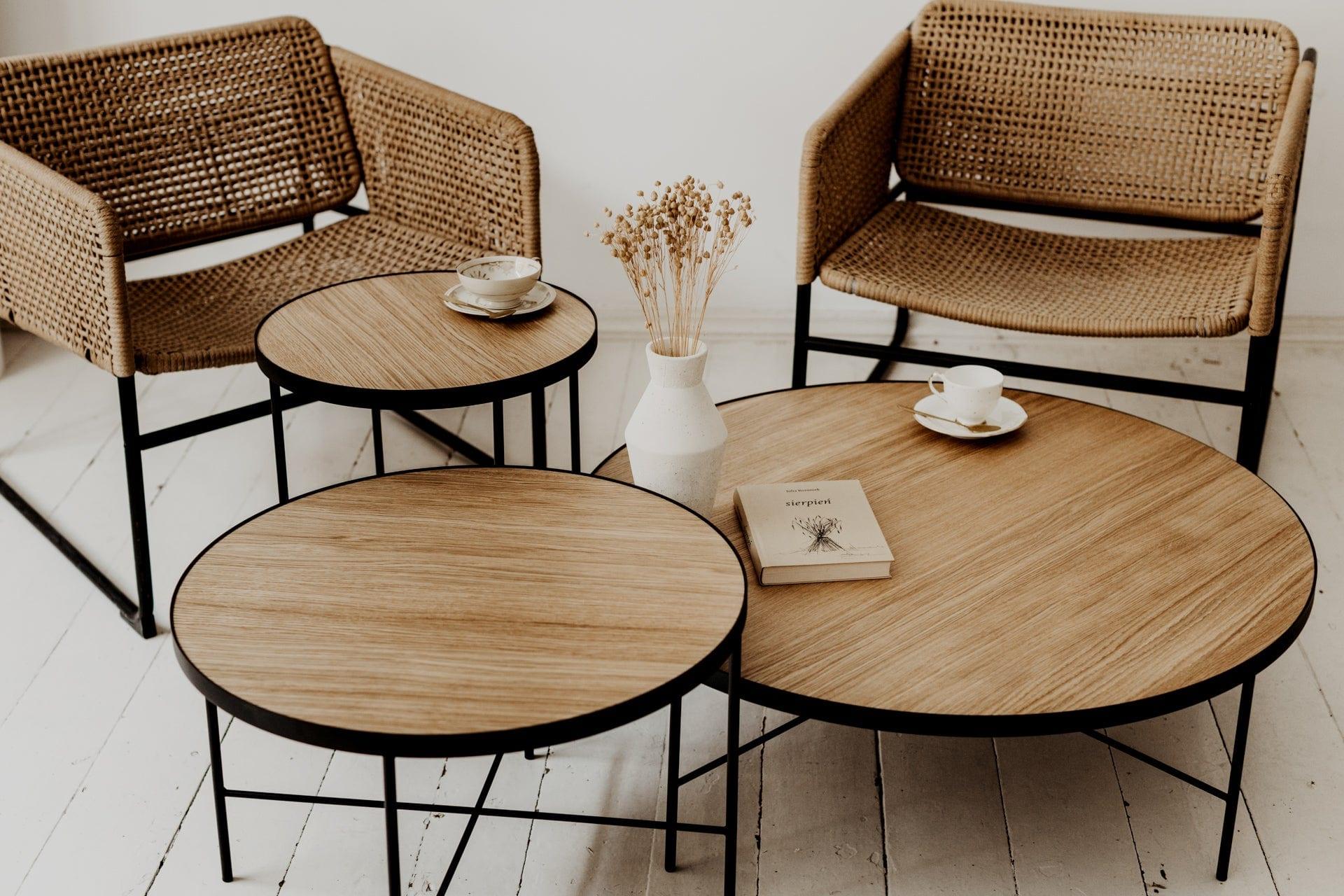 Stolik kawowy TRE naturalny dąb Nordifra    Eye on Design