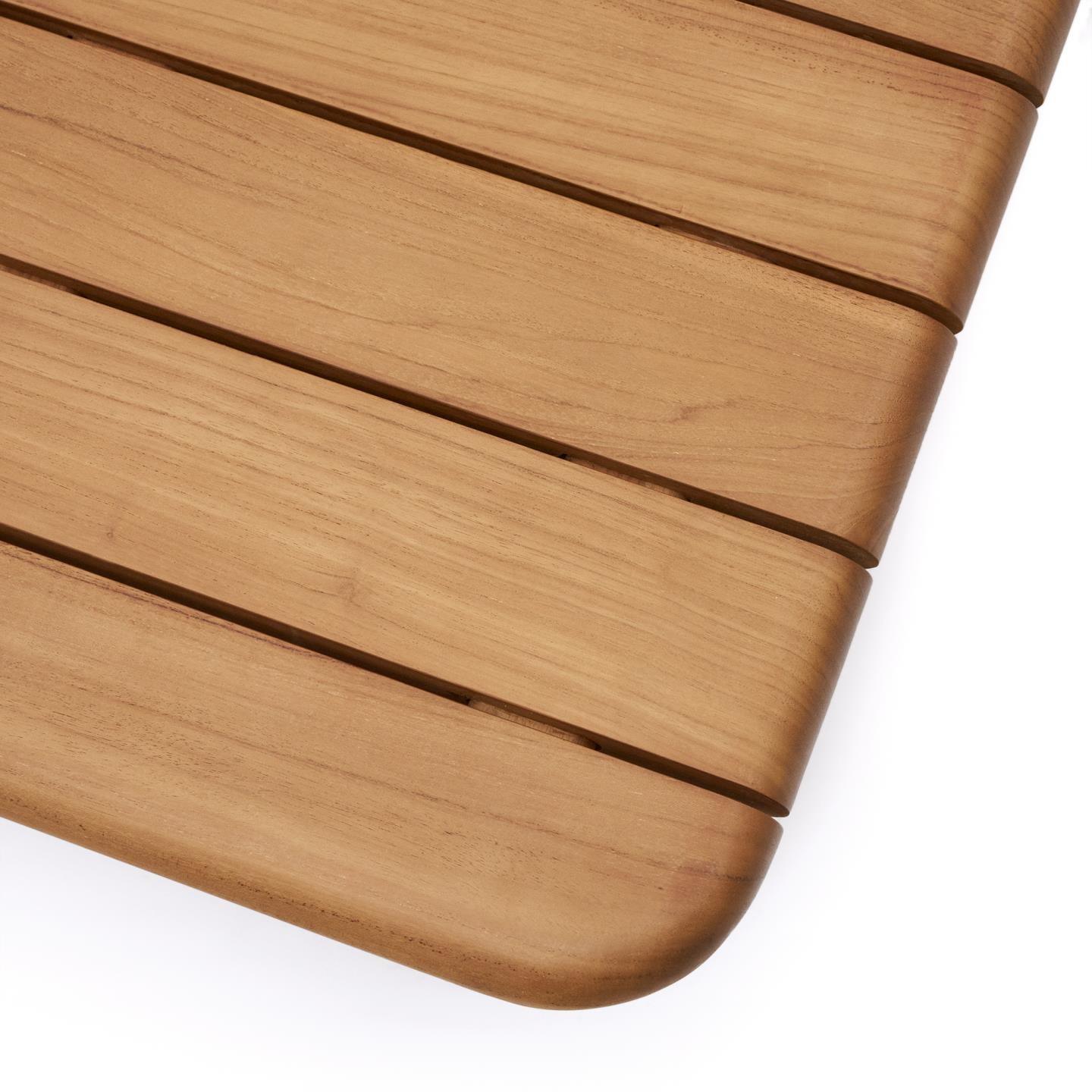 Stolik kawowy TURQUETA drewno tekowe do salonu – Kave Home