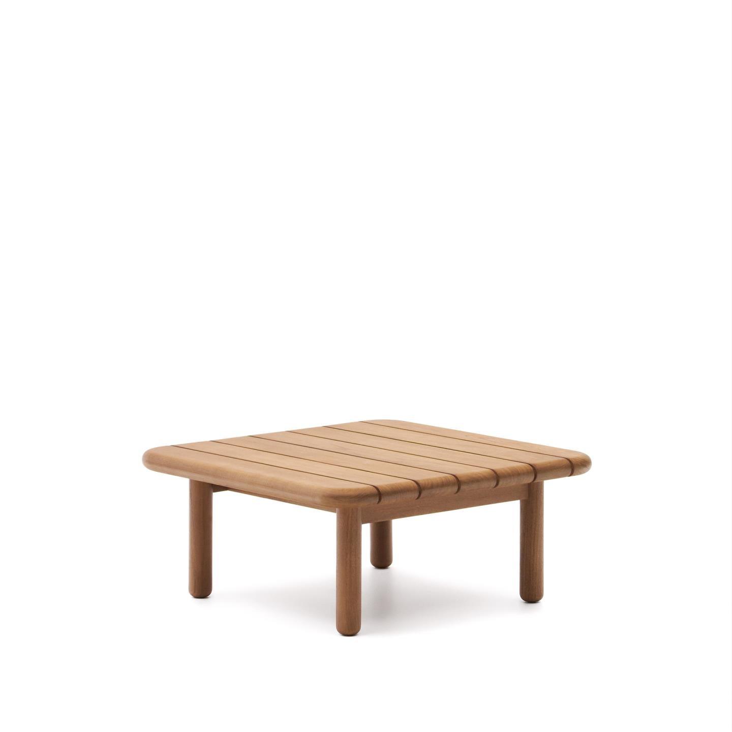 Stolik kawowy TURQUETA drewno tekowe do salonu – Kave Home