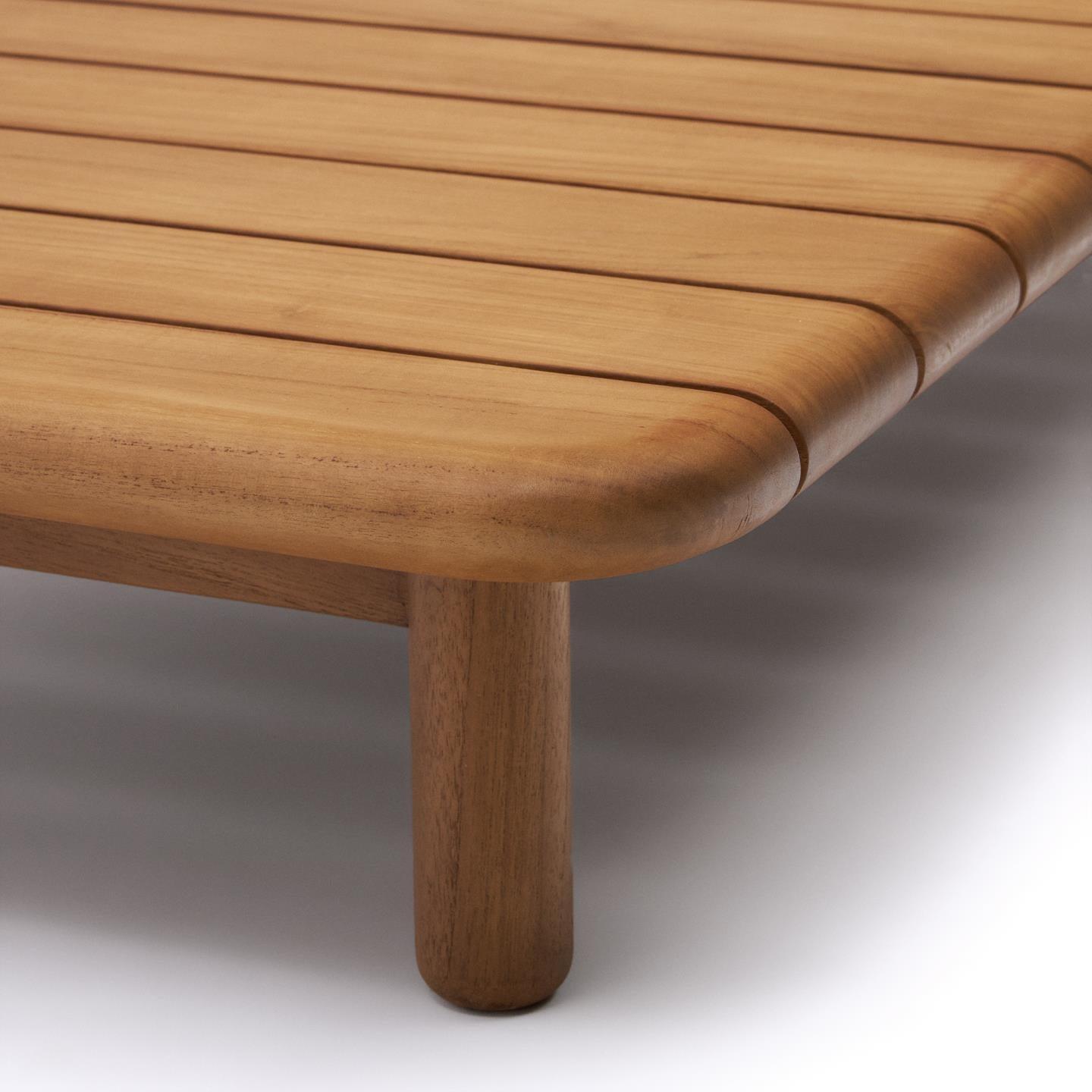 Stolik kawowy TURQUETA drewno tekowe – Kave Home
