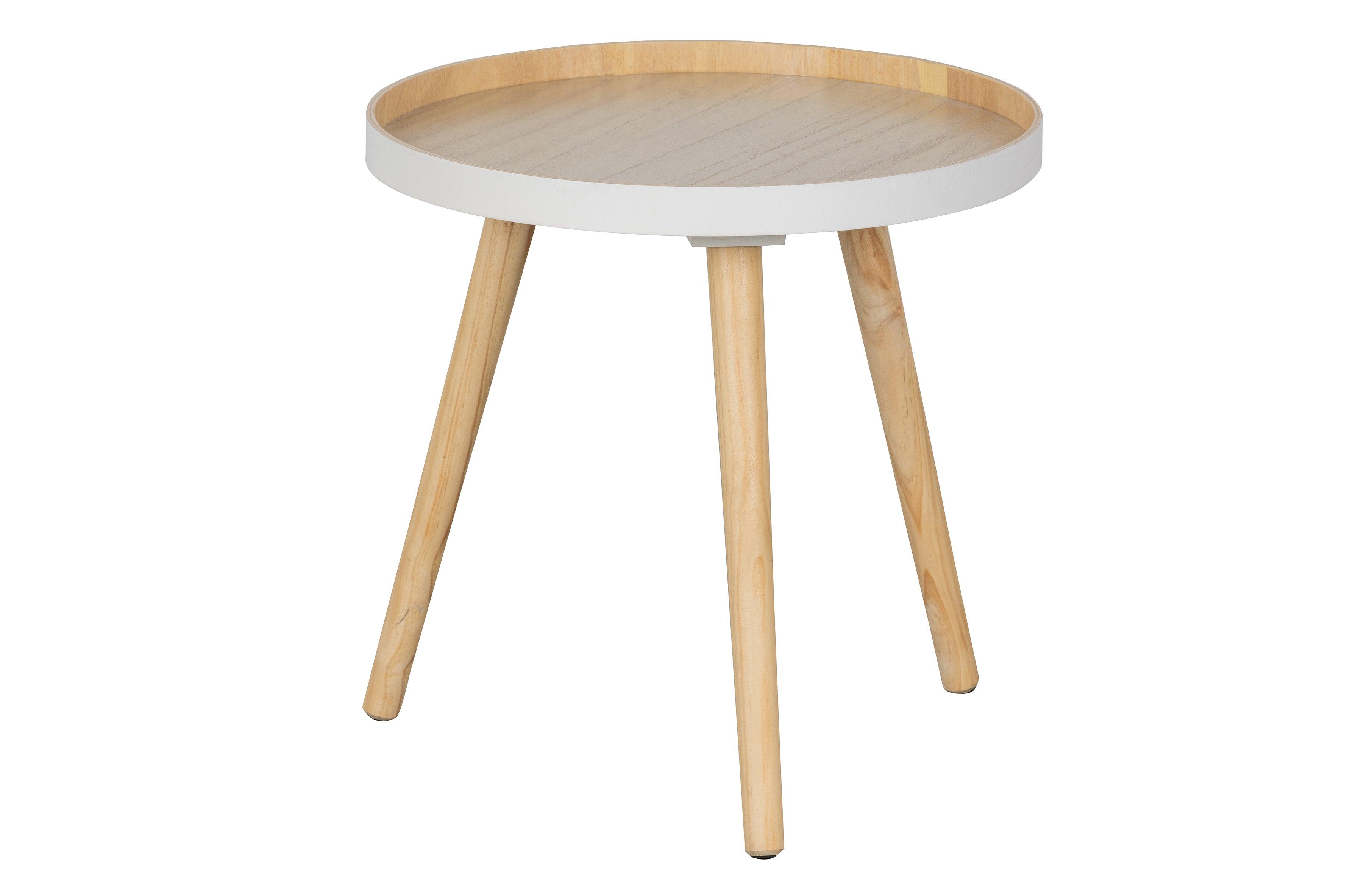 Stolik SASHA biały Woood    Eye on Design