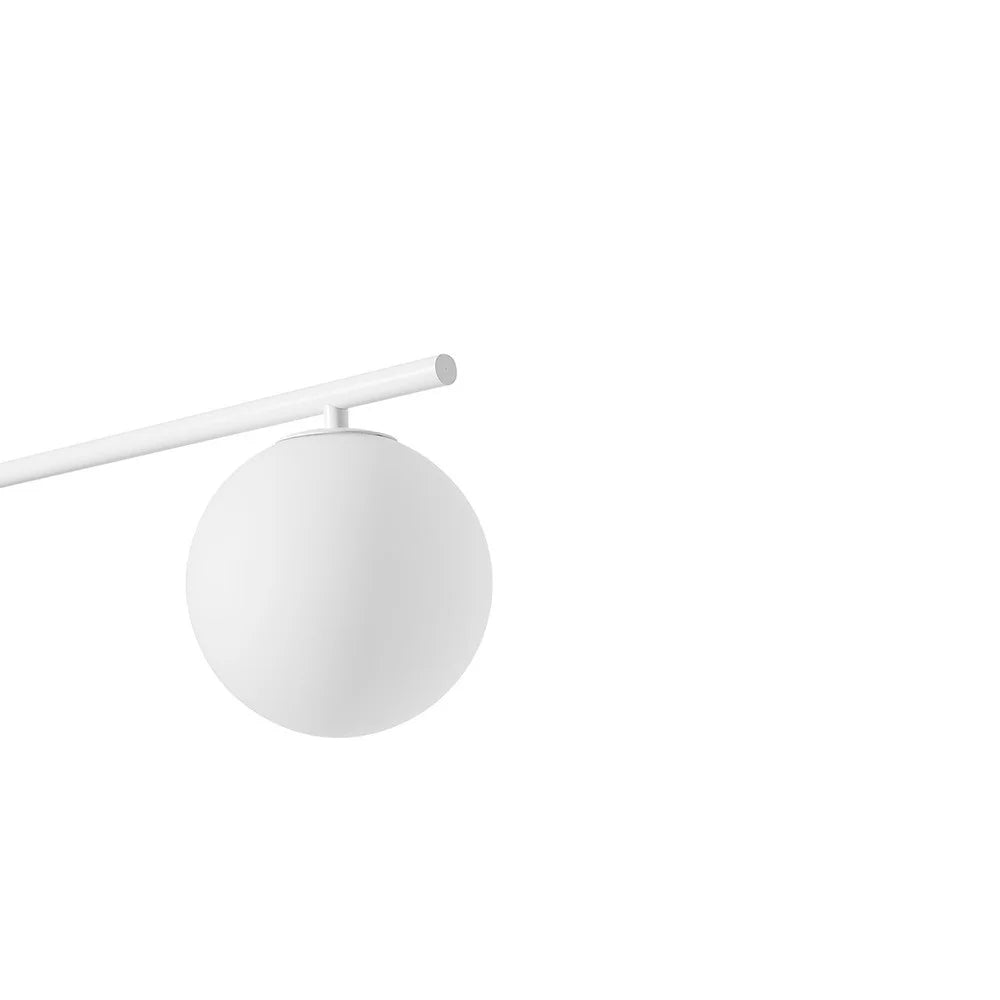 SUGURI white two-point ceiling lamp