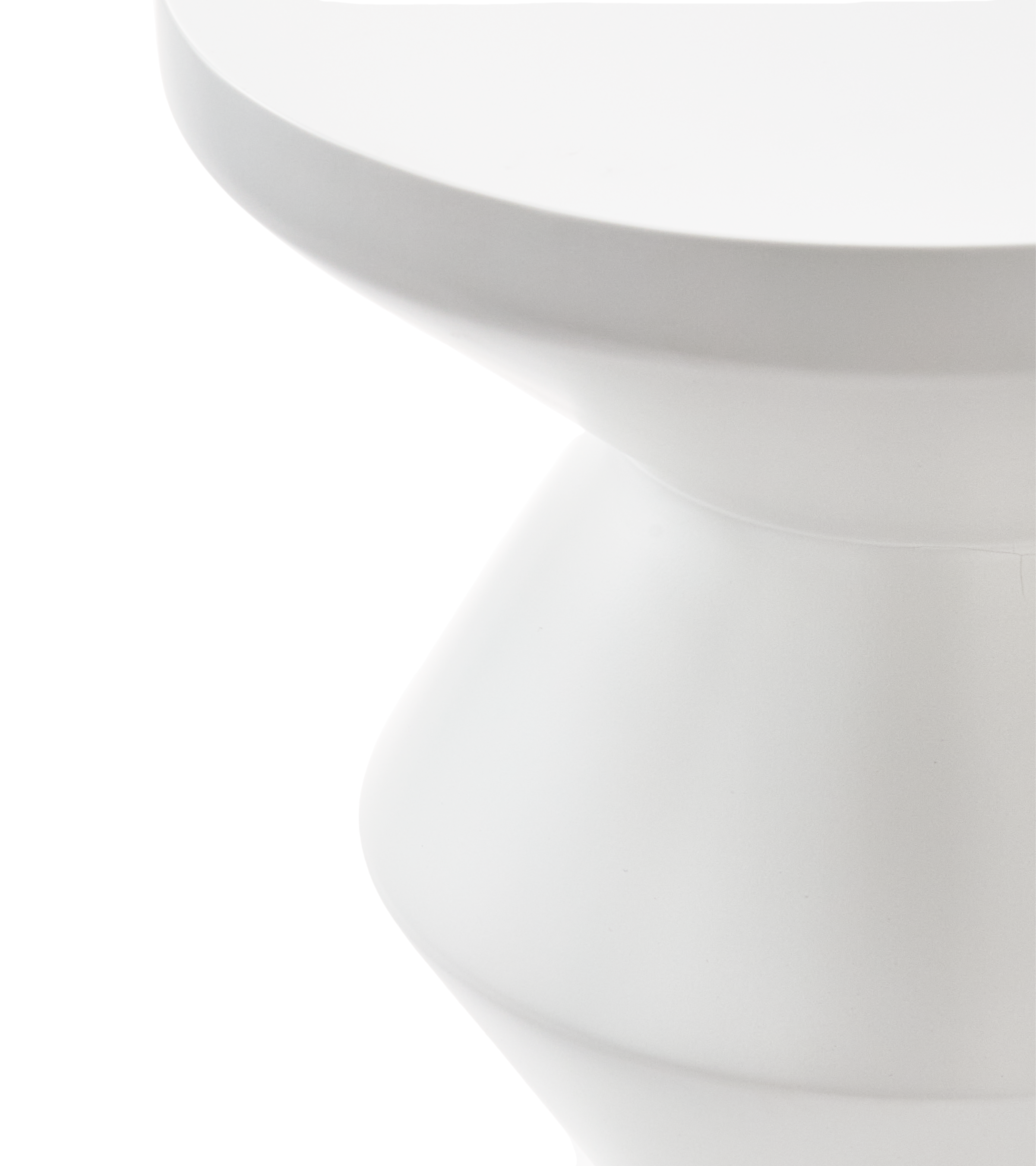 Buitenkruk ZIG ZAG MATT wit