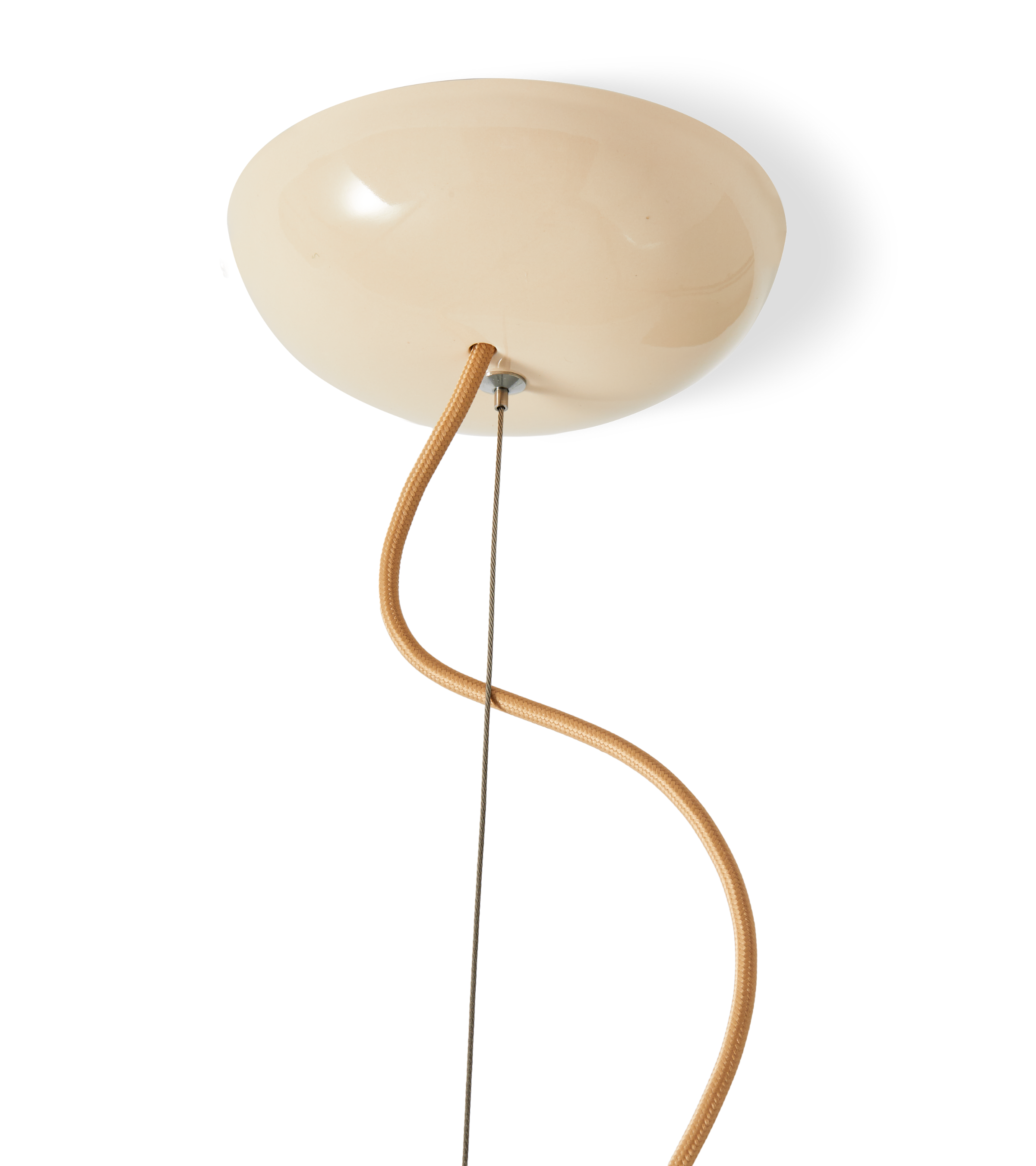 BULLE beige pendant lamp