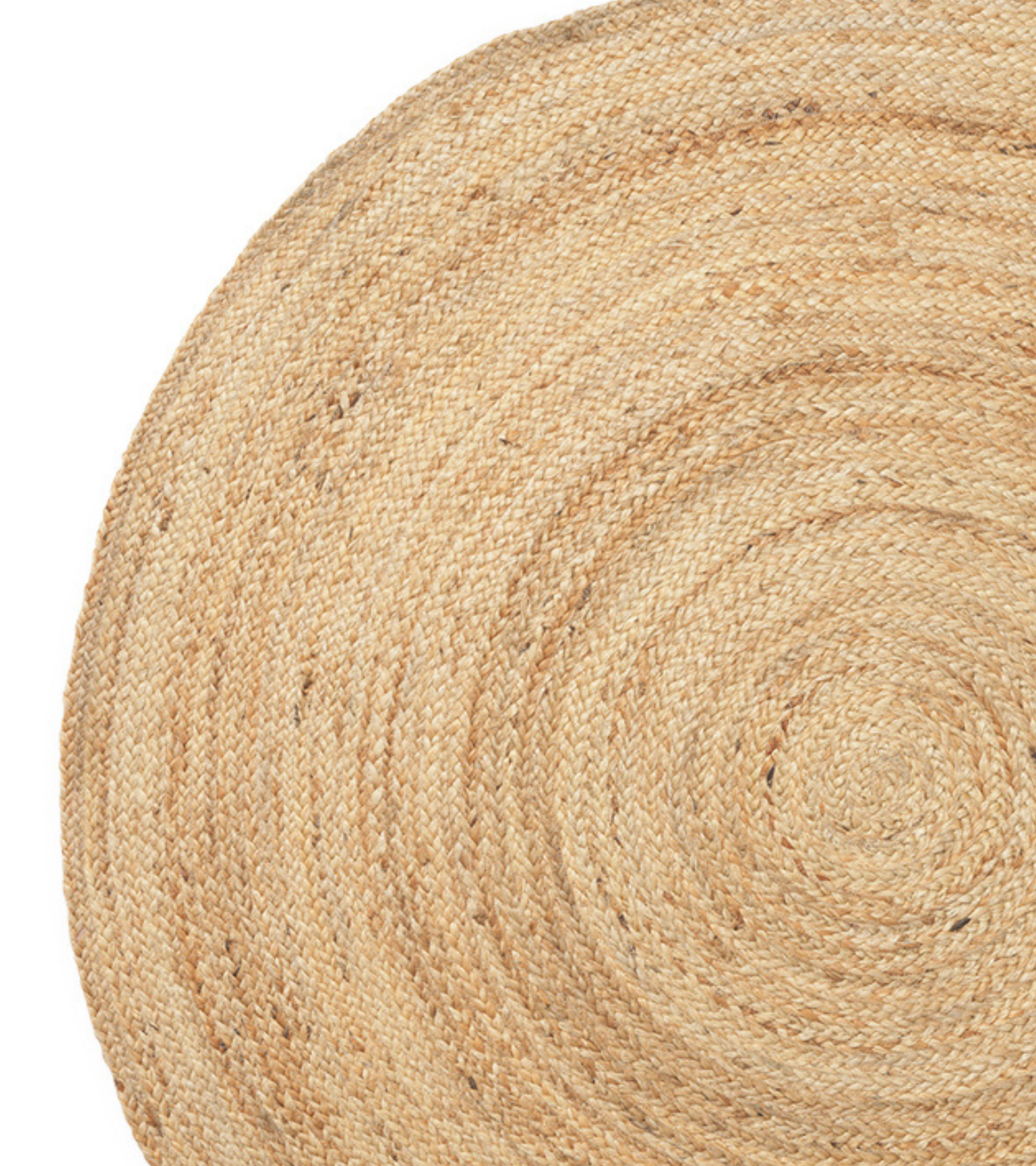ETERNAL jute round rug