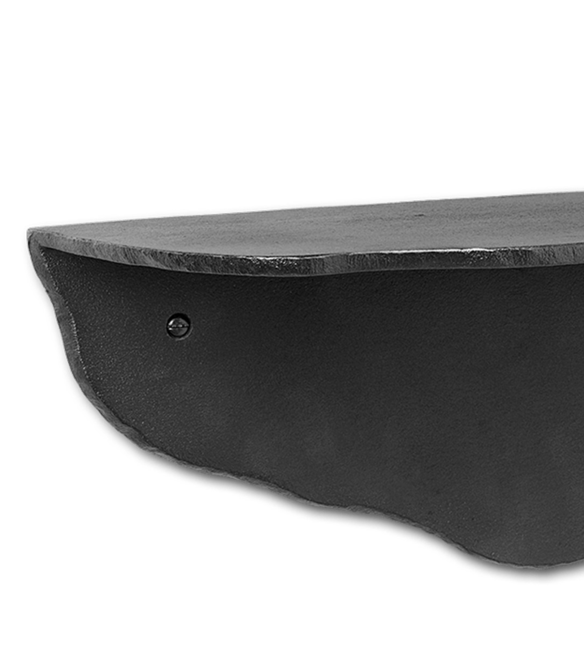 Półka FRACTURE czarne aluminium