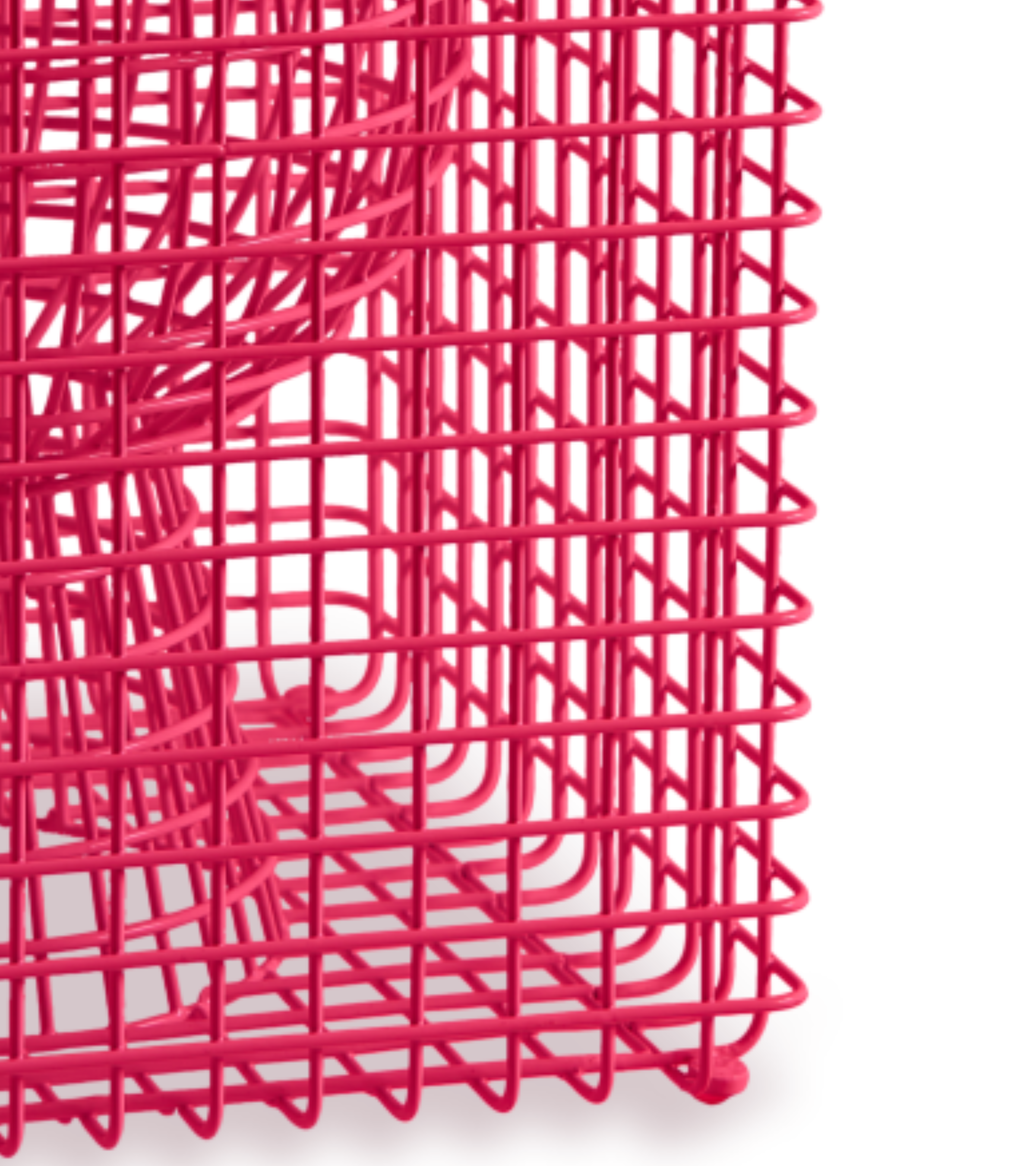 Decoratieve kruk TIP TAP WIRE roze