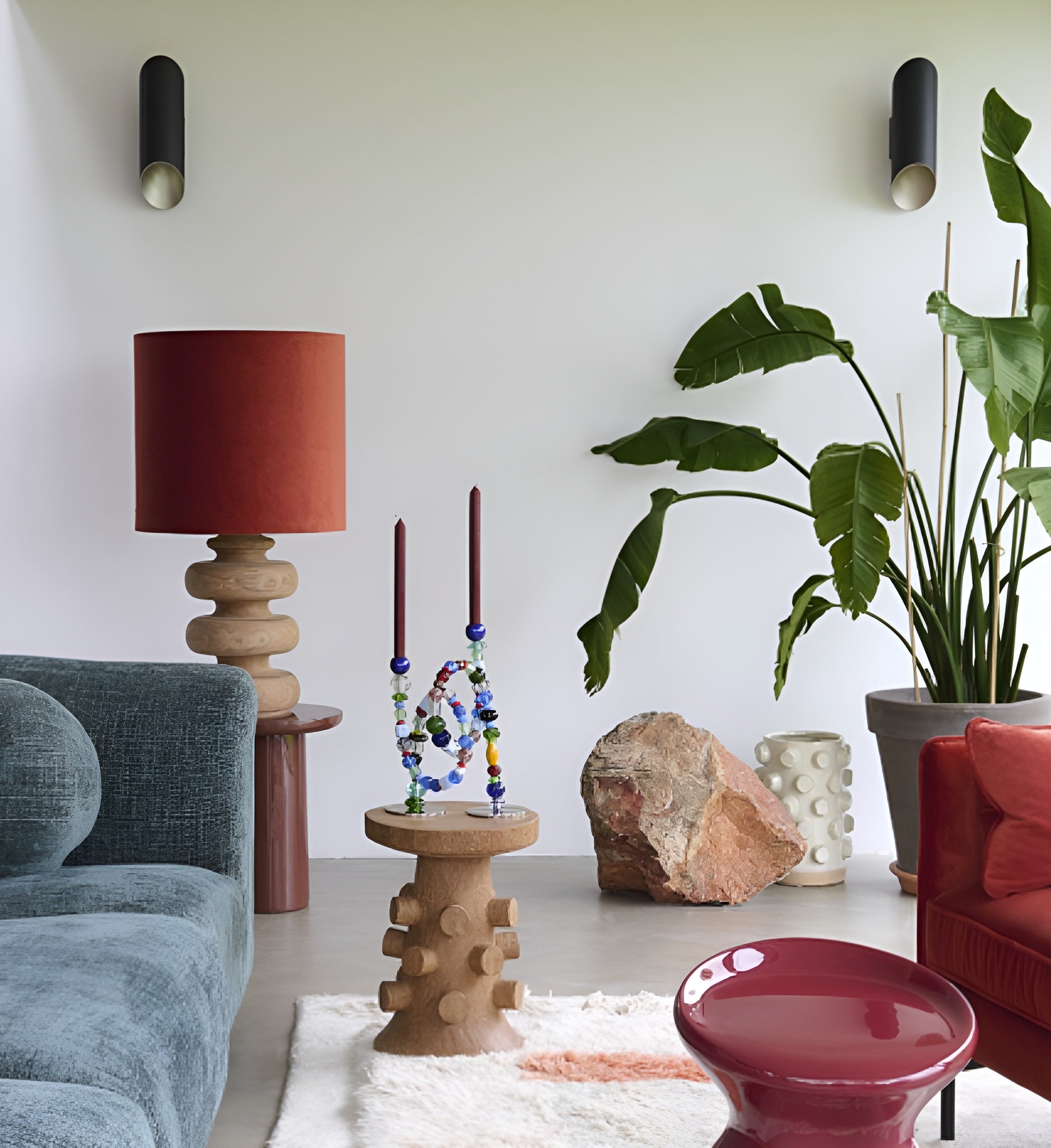 BEADS Kerzenständer bunt
