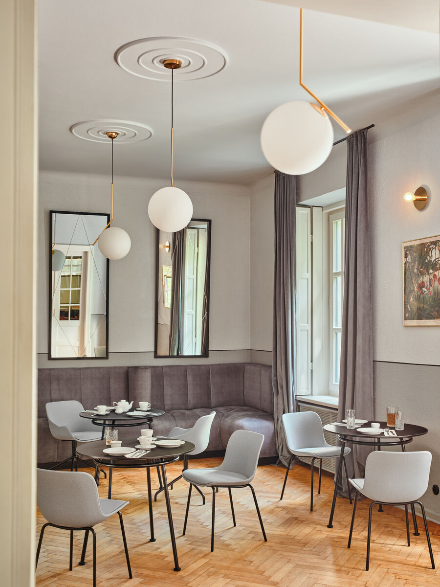 Stół okrągły NEW SCHOOL - kolor do wyboru [Milena] MDD    Eye on Design