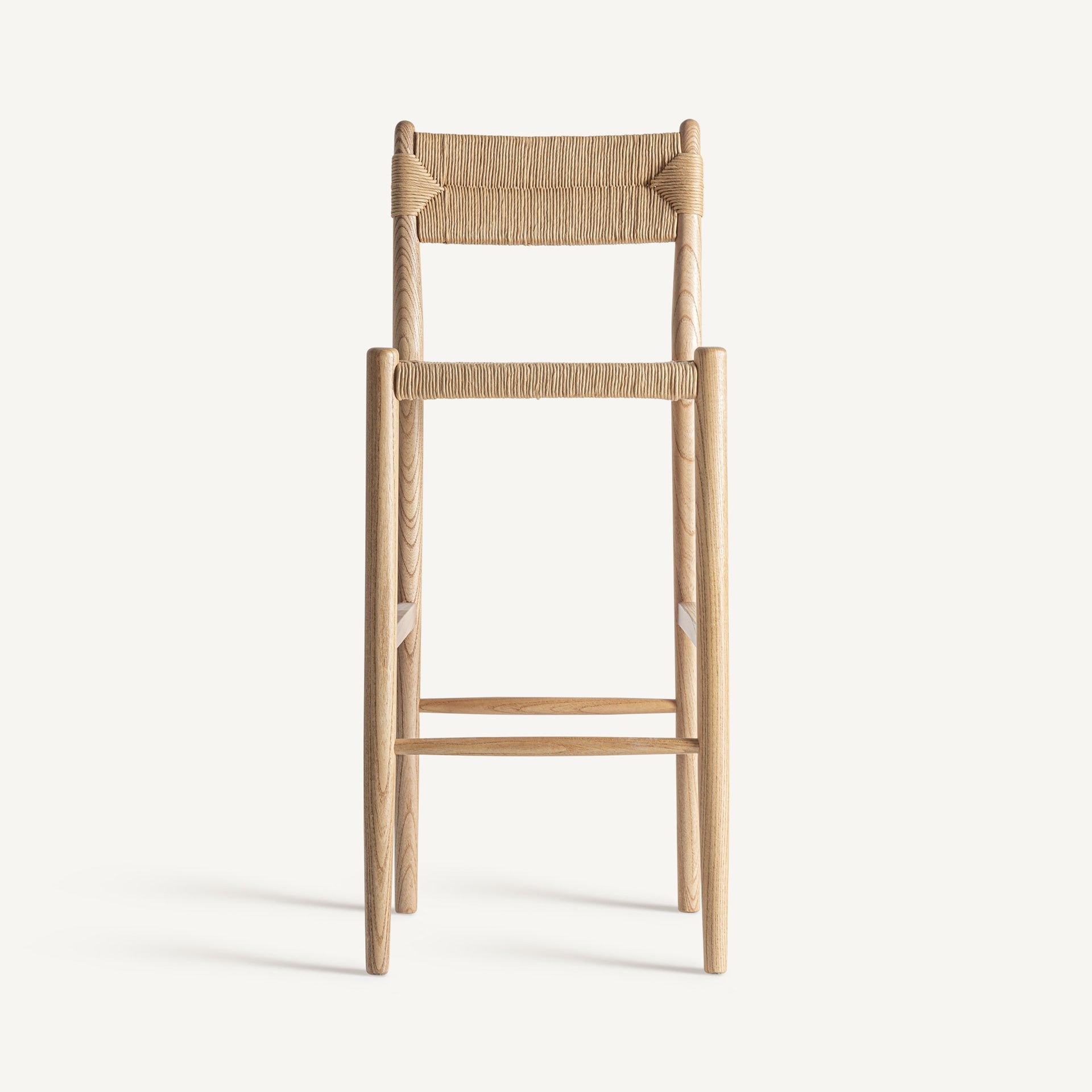 JALEHA Bar Stool in Elm Wood