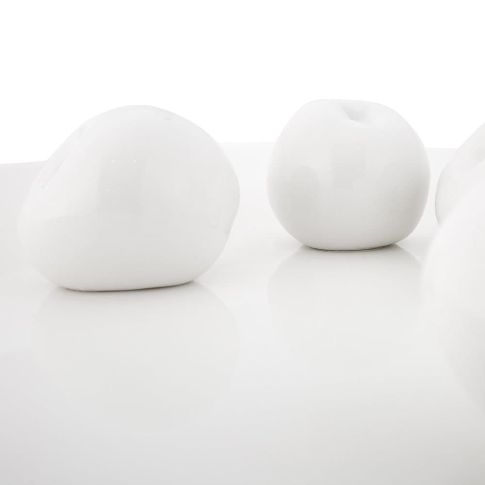 Talerz APPLES biały Pols Potten    Eye on Design