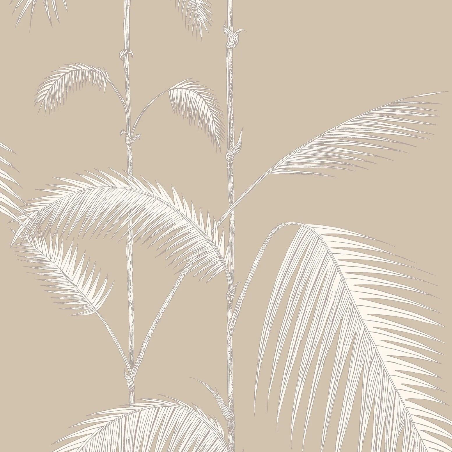 Tapeta CONTEMPORARY COLLECTION - Palm Leaves krem na beżu Cole & Son    Eye on Design