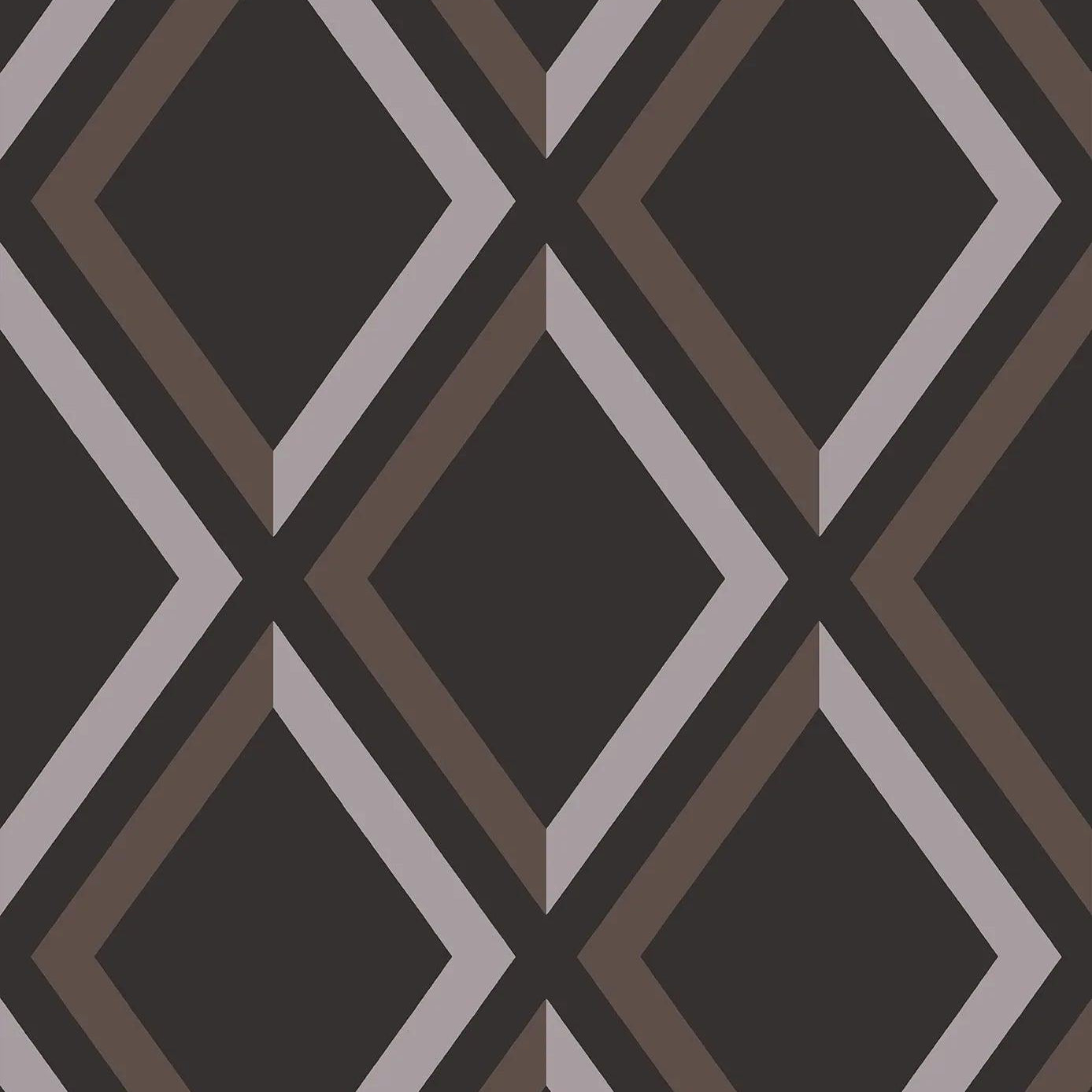 Tapeta CONTEMPORARY COLLECTION - Pompeian szary na brązie Cole & Son    Eye on Design