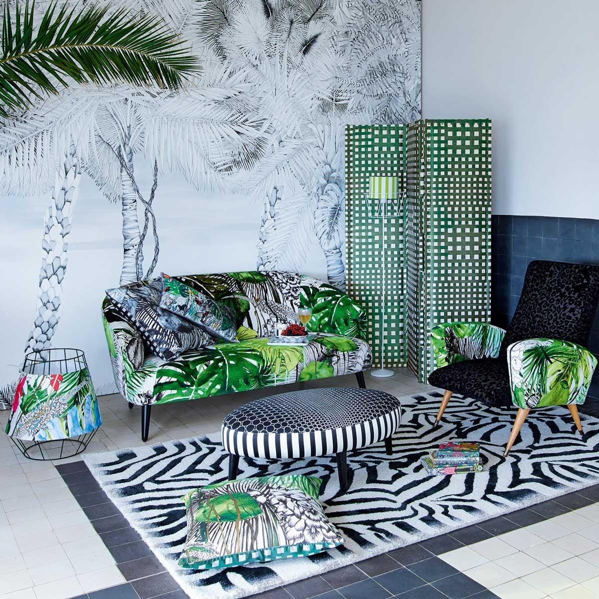 Tapeta CROISETTE - NACRE szary Christian Lacroix    Eye on Design