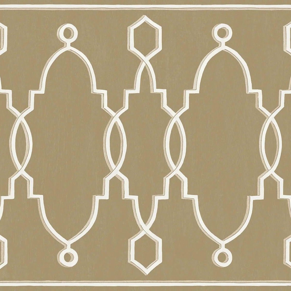 Tapeta FOLIE - Parterre Border metaliczne złoto Cole & Son Default Title   Eye on Design