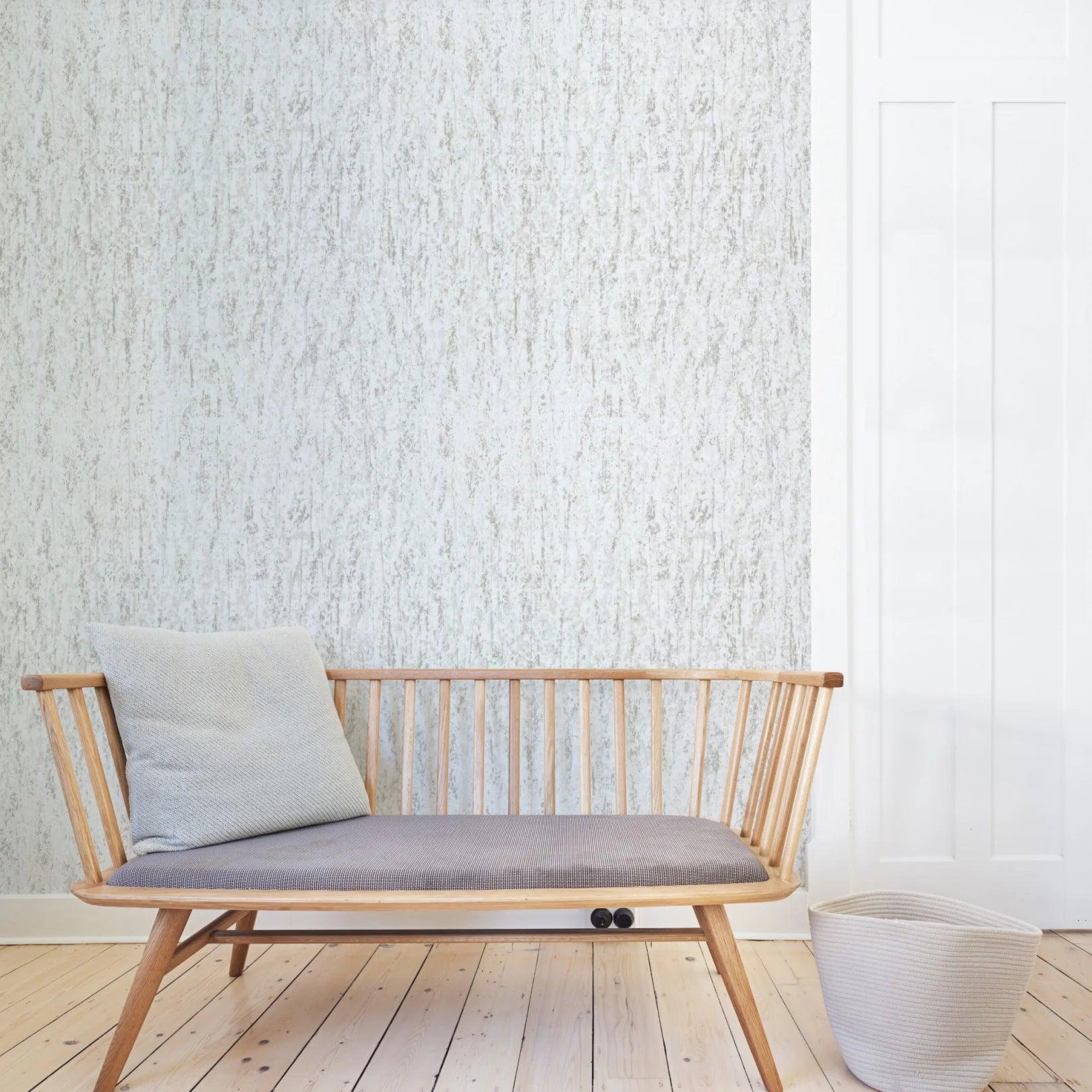 Foundation Wallpaper Imitating Concrete - Gray Concrete