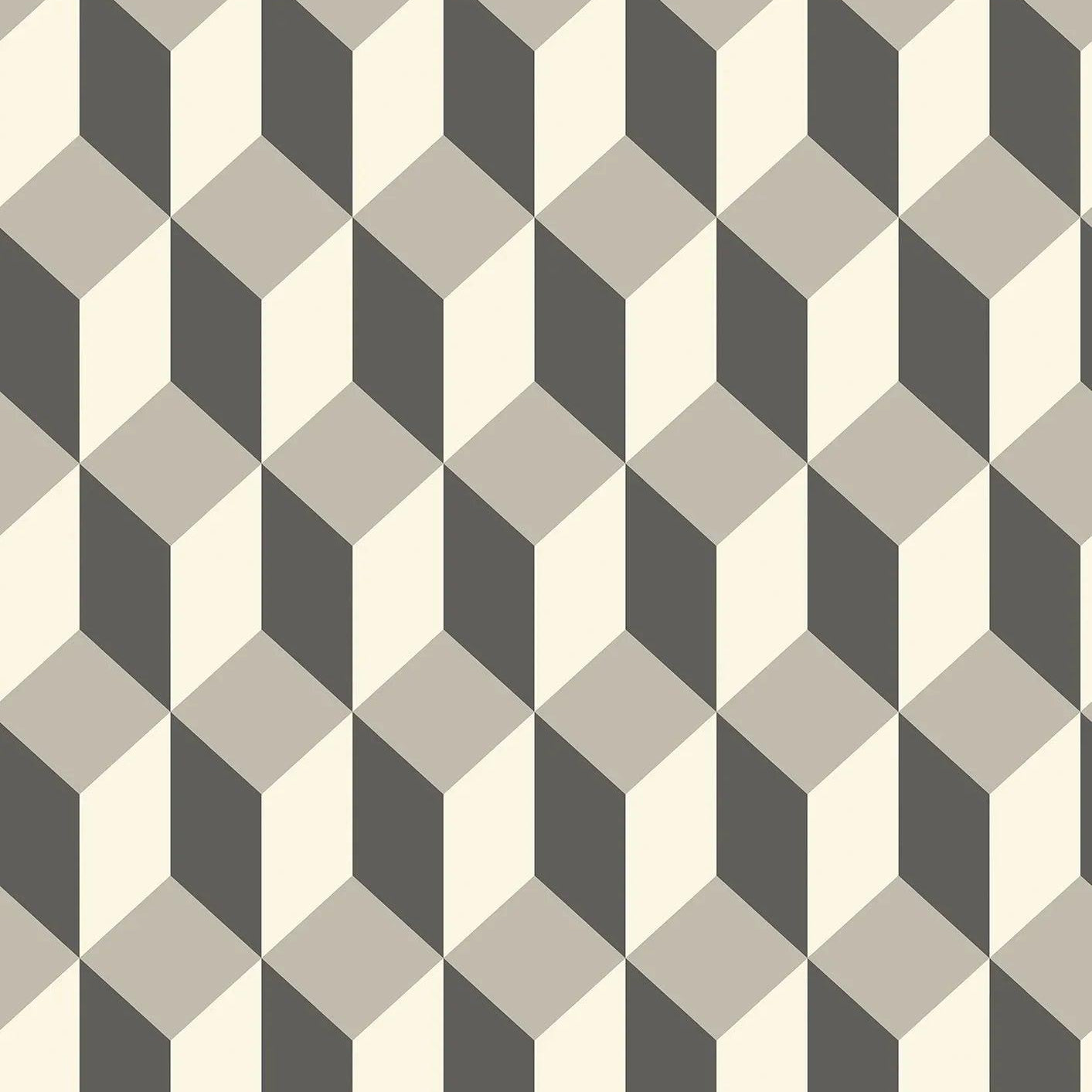Tapeta GEOMETRIC II - Delano szary Cole & Son    Eye on Design